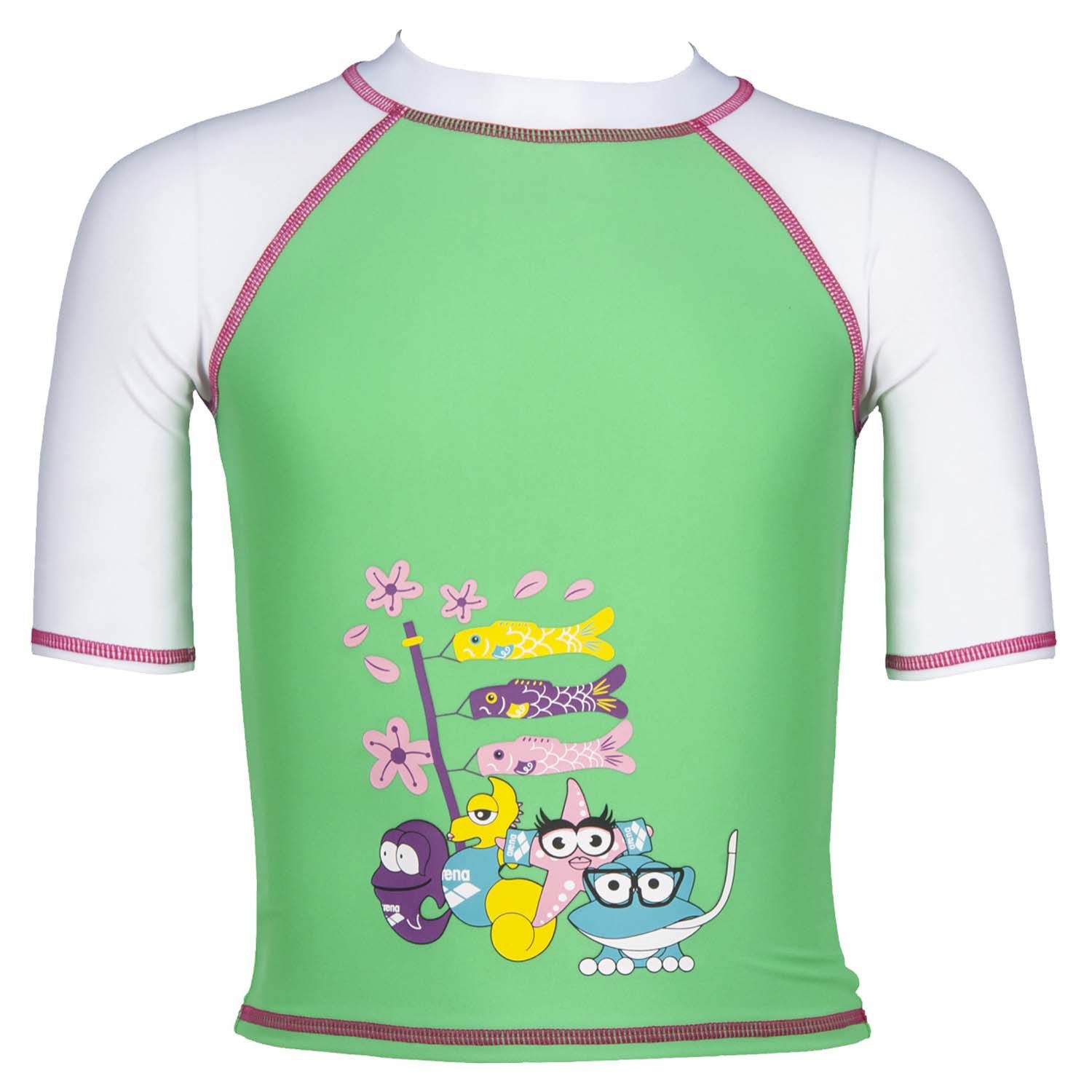 Arena Bade-Shirt Arena Mädchen UV T-Shirt Water Tribe SS Tee 003088