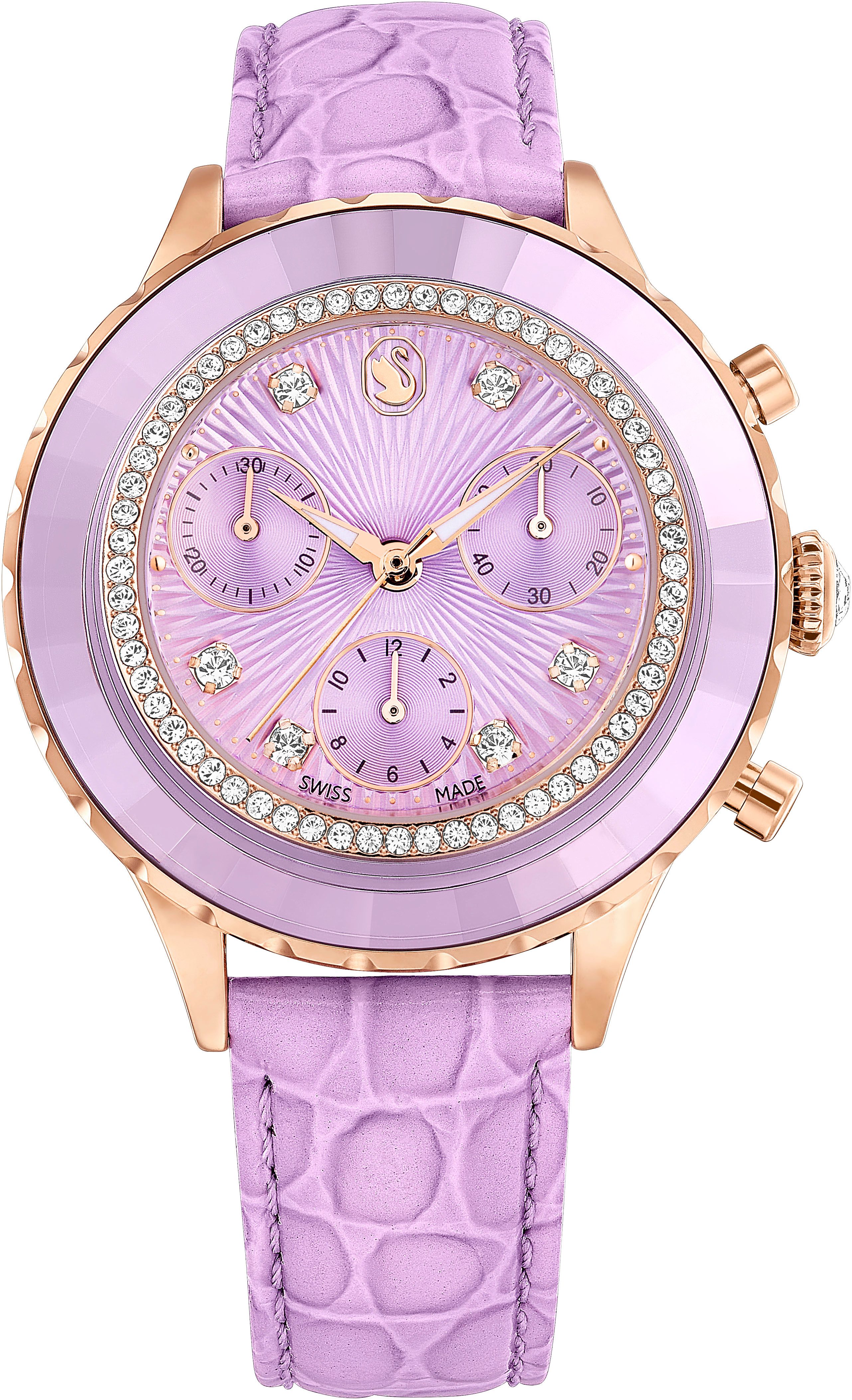 Swarovski Chronograph OCTEA CHRONO 5690804, Quarzuhr, Armbanduhr, Damenuhr, günstig online kaufen