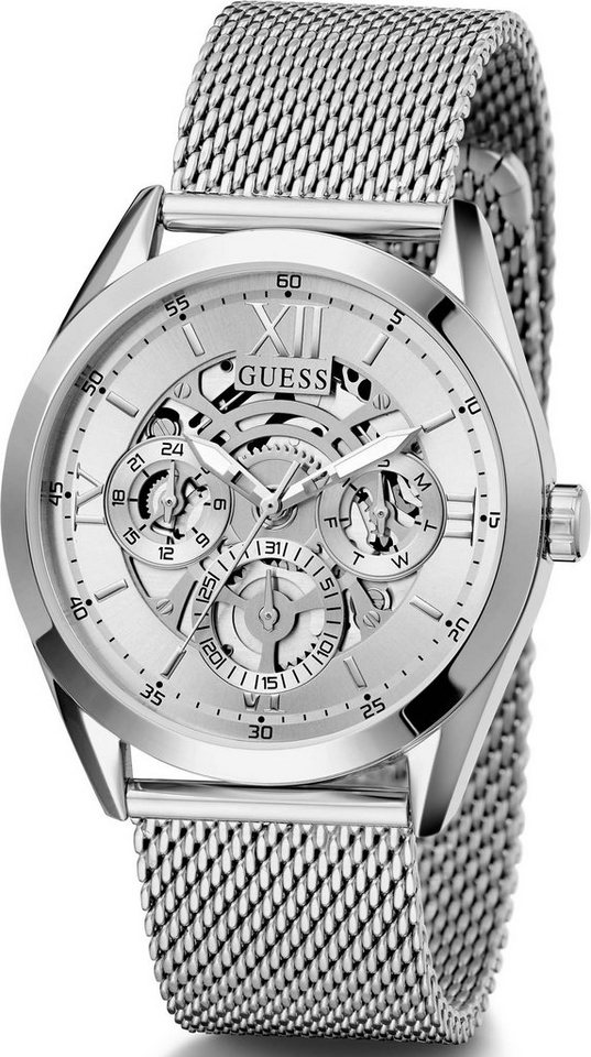 Guess Multifunktionsuhr GW0368G1, Klassische Herrenmultifunktionsuhr