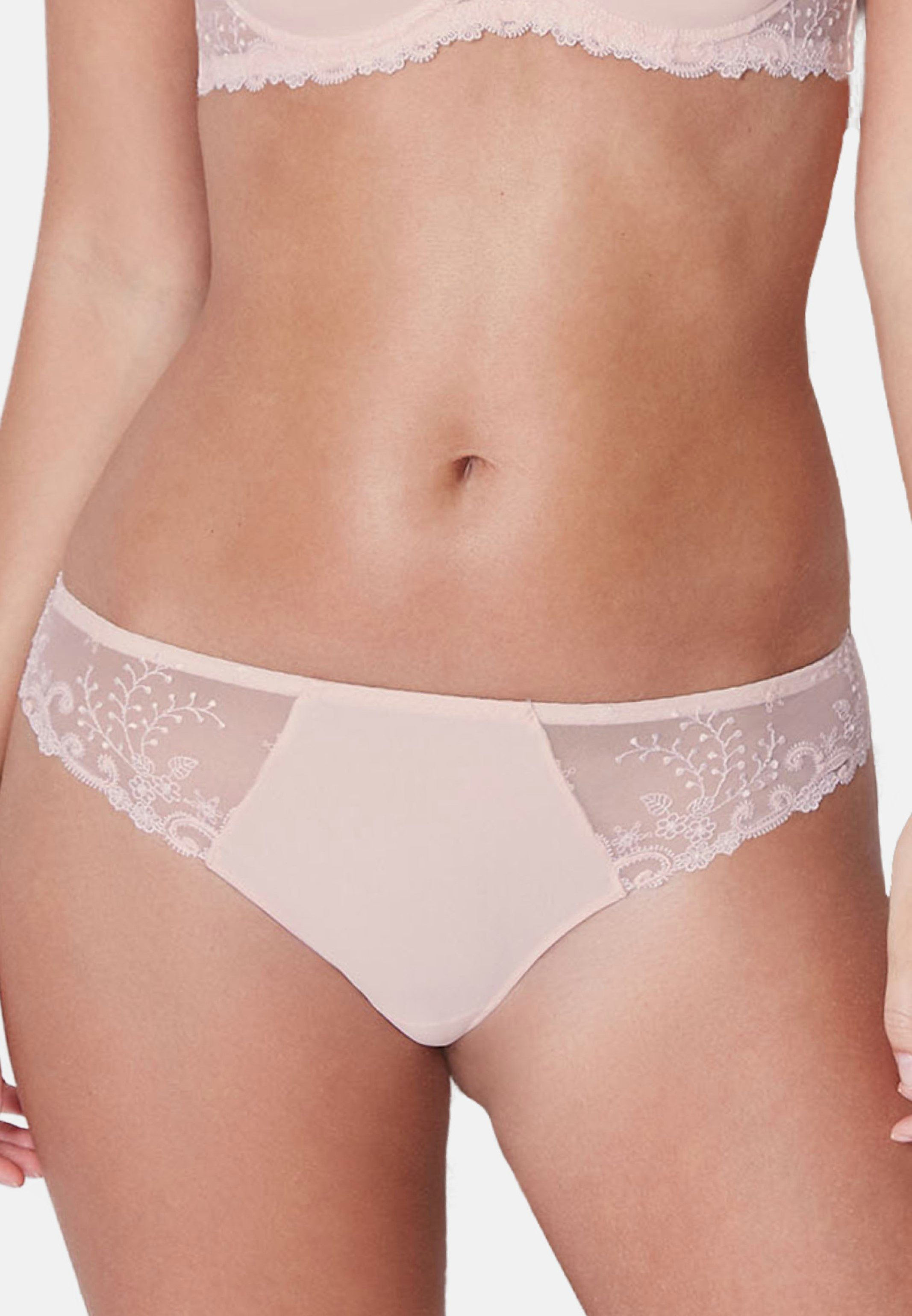 SIMONE PERELE T-String Délice (1-St) String - Leicht transparent - Seitenbereich leicht transparent