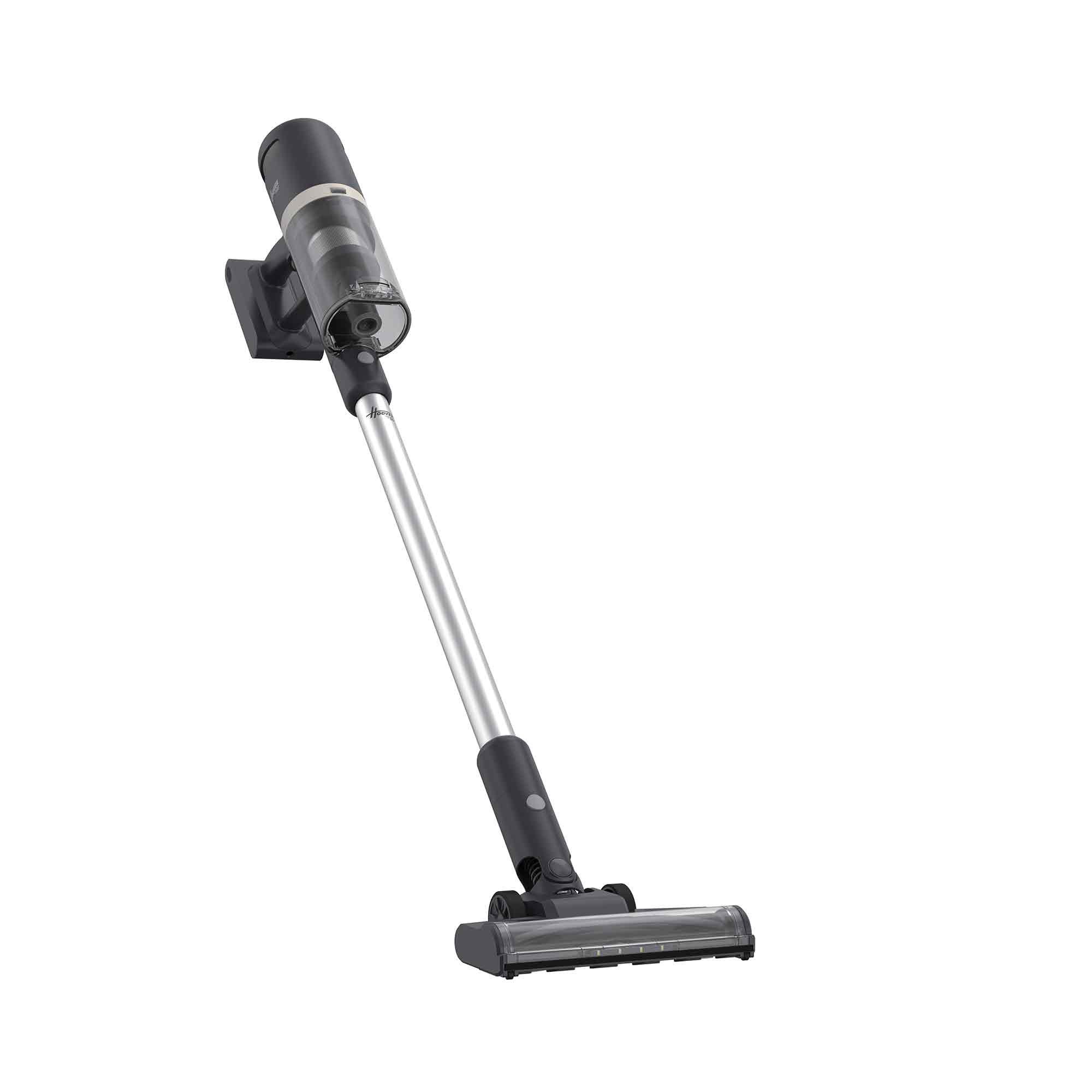 Hoover Akku-Stielstaubsauger HFG10H 011, 200 W, beutellos, Zwei Leistungsstufen, 45 Min. Laufzeit, Intuitives Display