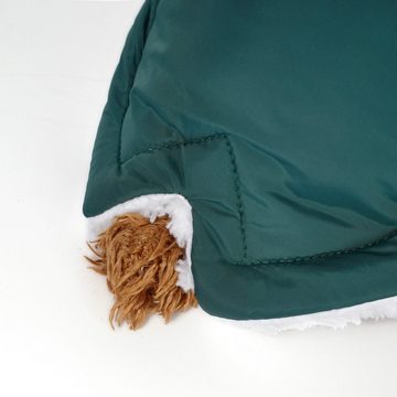 HIBNOPN Tierkleid Tierkleid Hundemantel mit Beinen Sonnenschutz Hundejacke Grün