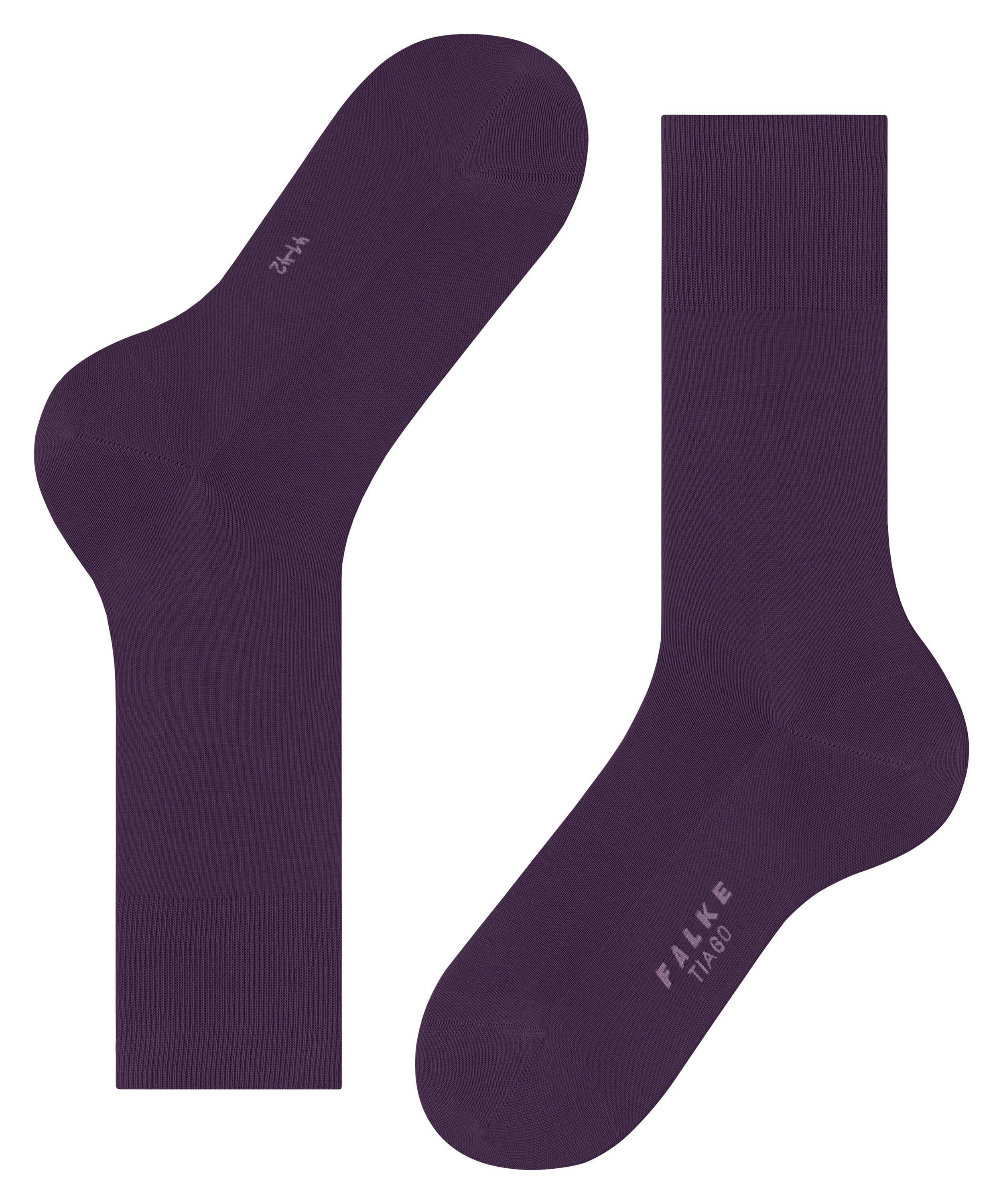 FALKE Socken Tiago Socken mit leichtem Glanz (1-Paar) mit leichtem Glanz
