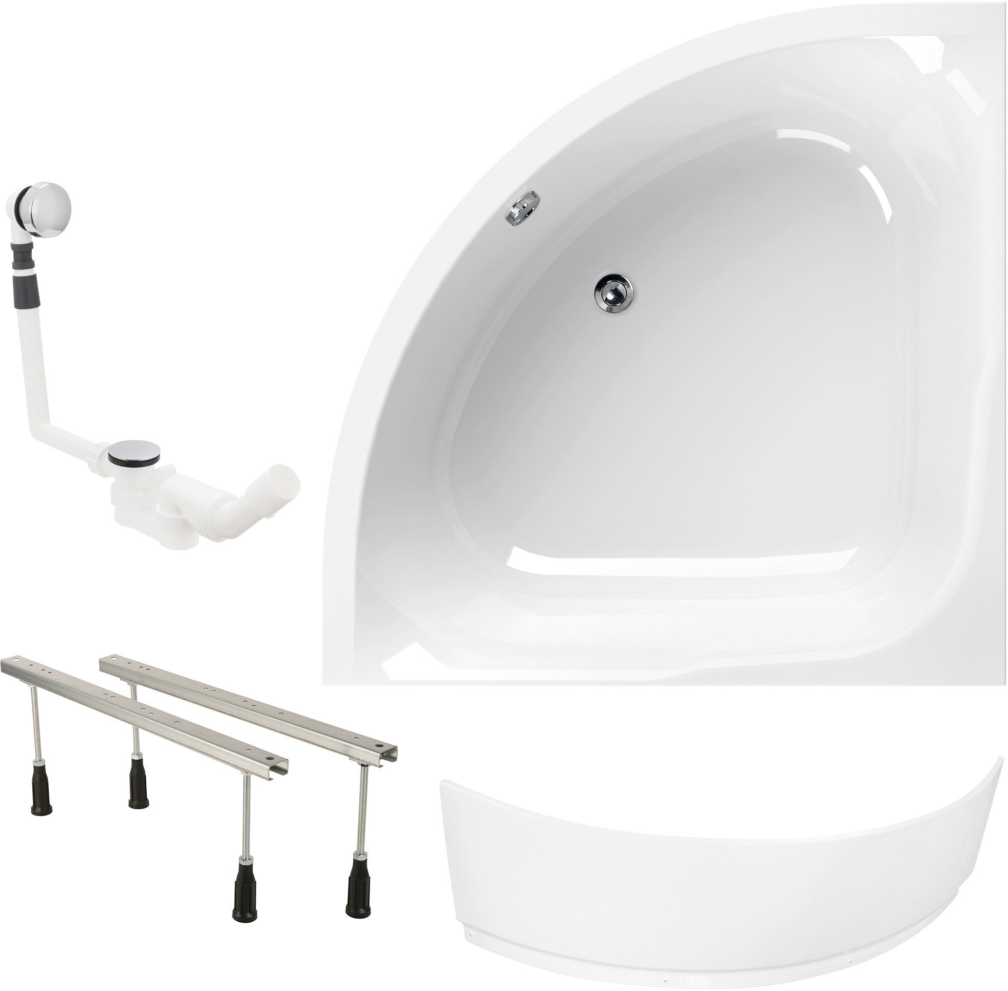Calmwaters Eckwanne Modern Small 2, (4-tlg), günstig online kaufen
