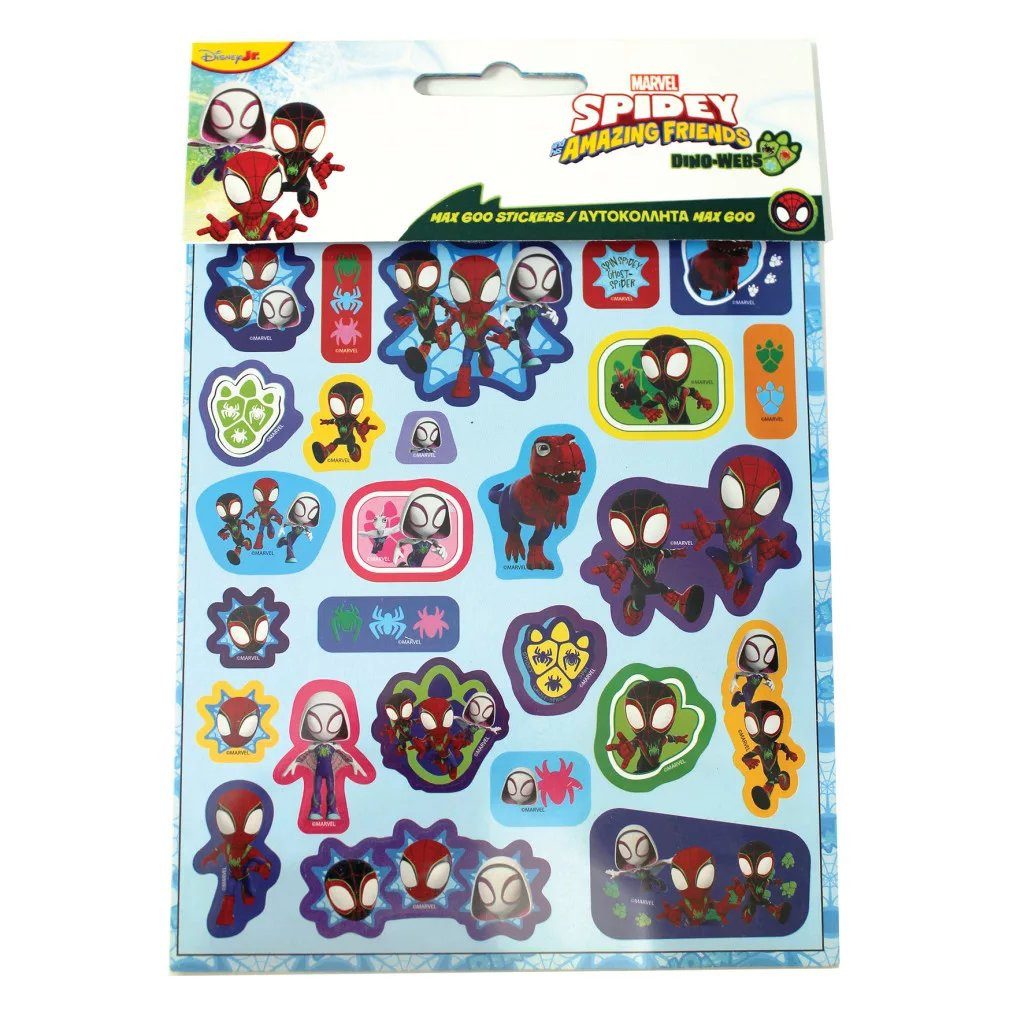 Spiderman Kreativset Marvel Spidey and His Amazing Friends Dino-Webs Aufkleberset mit 600