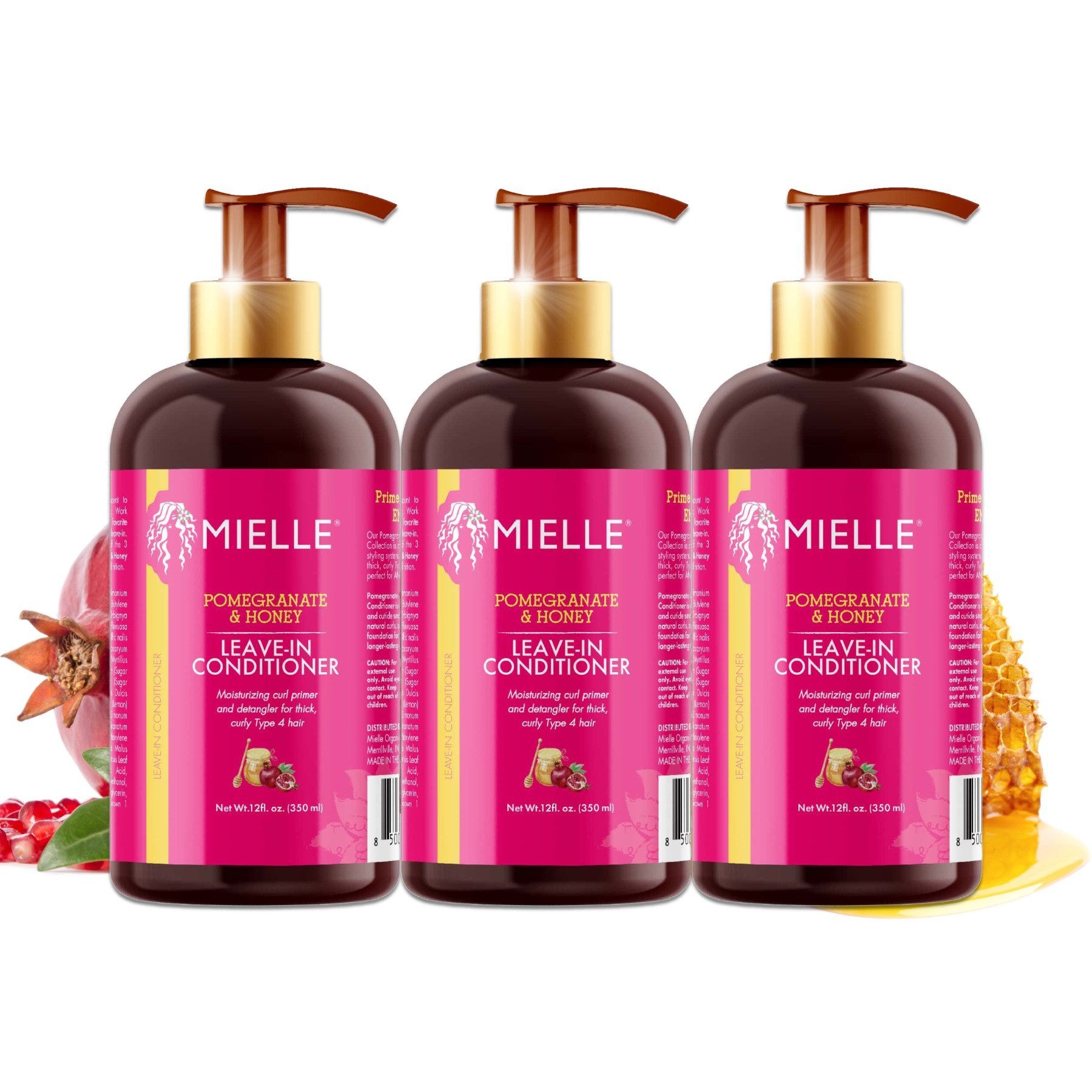 Haarspülung Haar Conditioner Haarpflege Haarwachstum Pomegranate & Honey Mielle