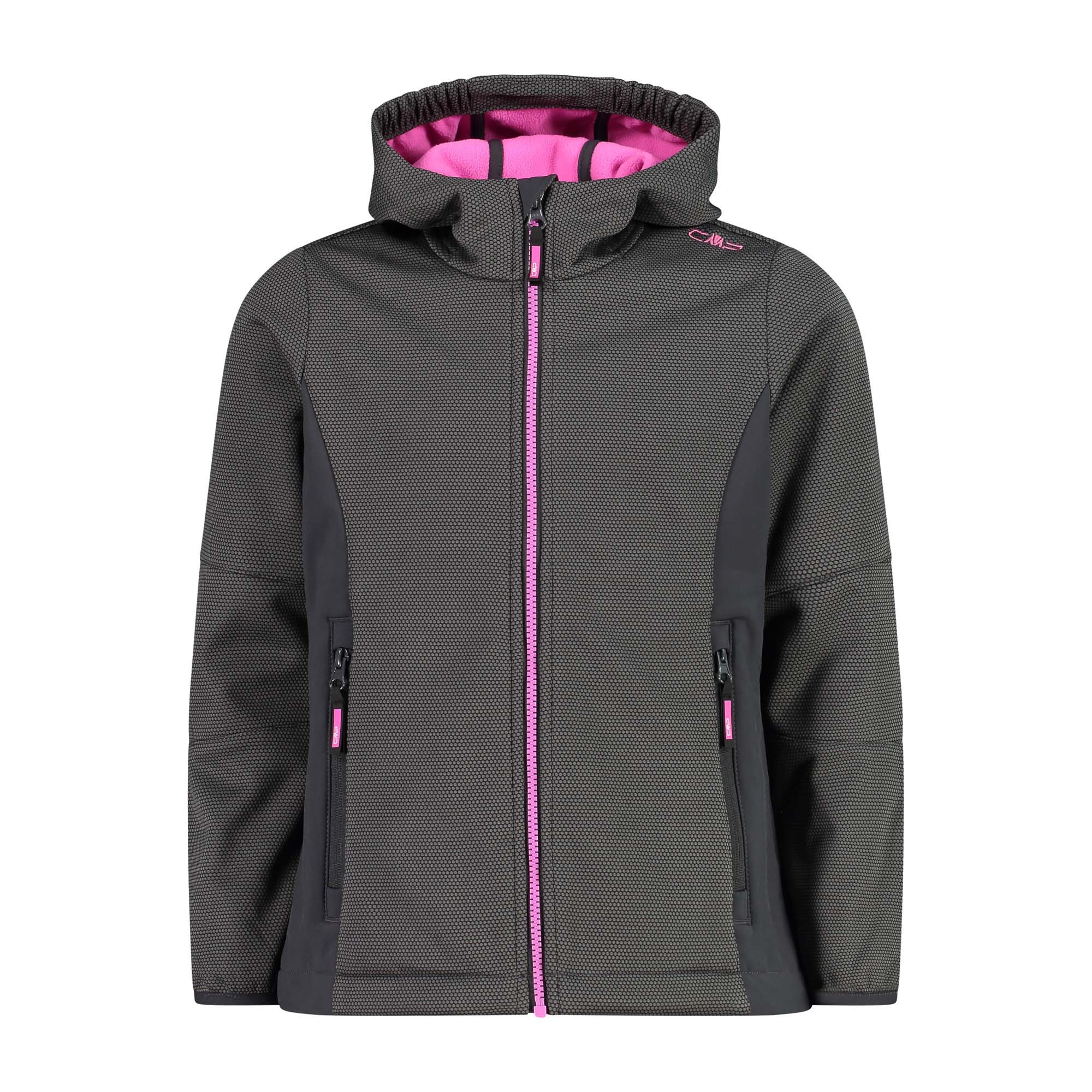 Softshelljacke CMP Mädchen Softshelljacke Kid G Jacket Fix Hood 31A0925