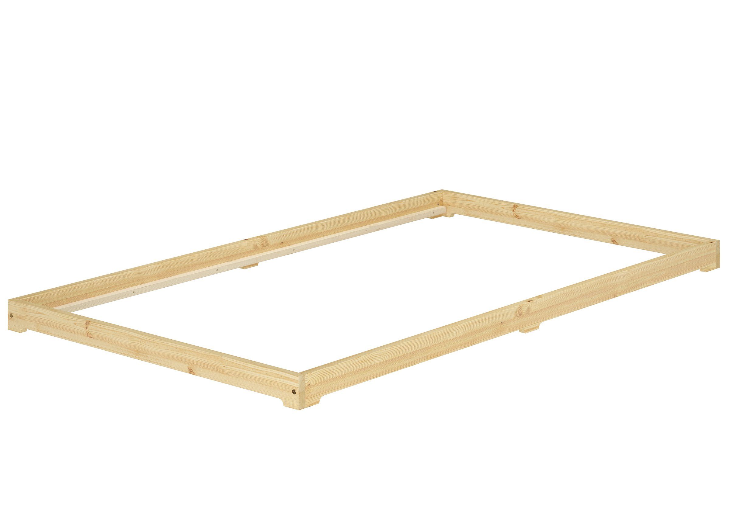 ERST-HOLZ Bett Extra Niedriges Futonbett Bettrahmen günstig online kaufen