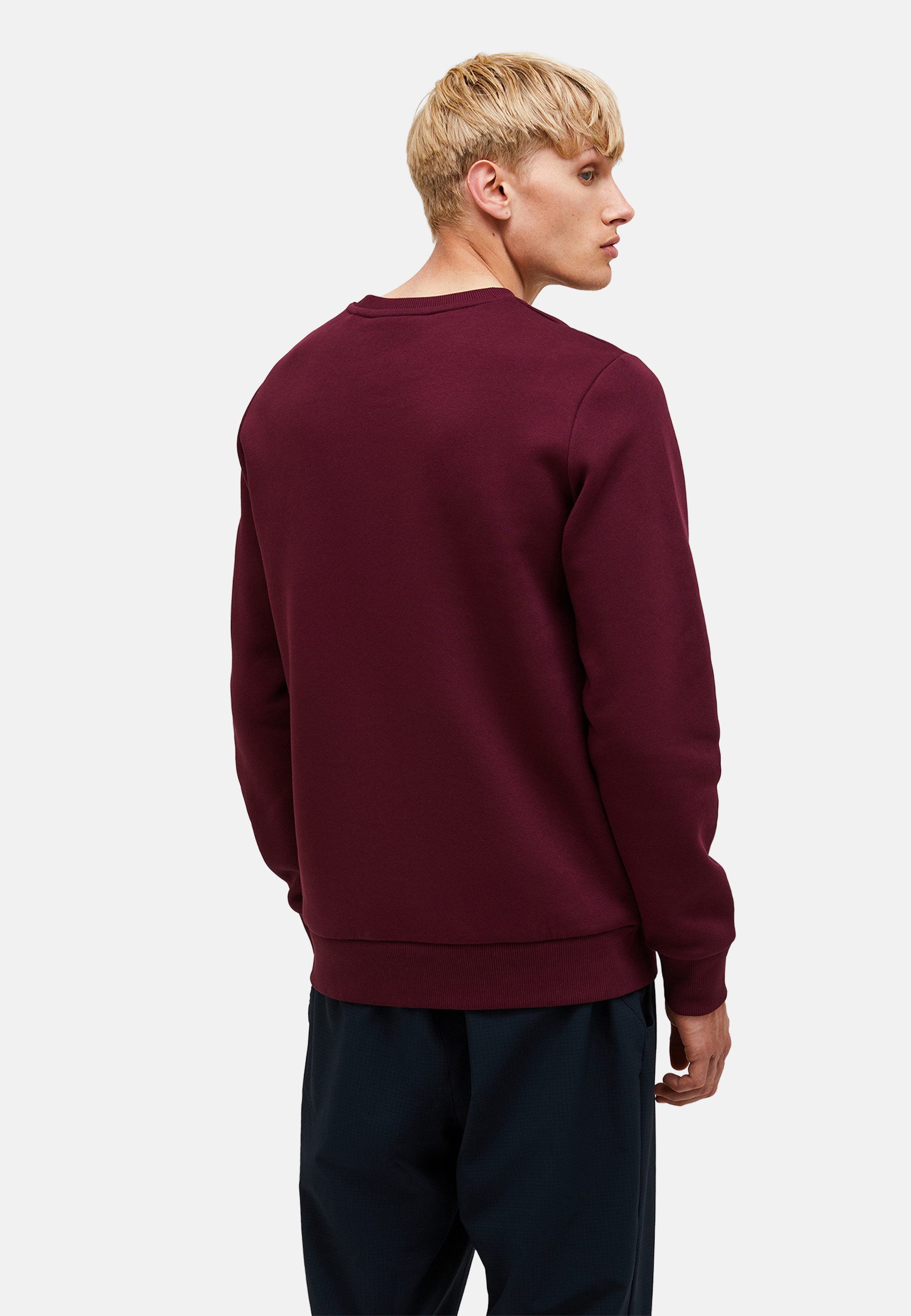 Peak Performance Sweatshirt M Original Small Logo Crew Ton-in-Ton-Nähte