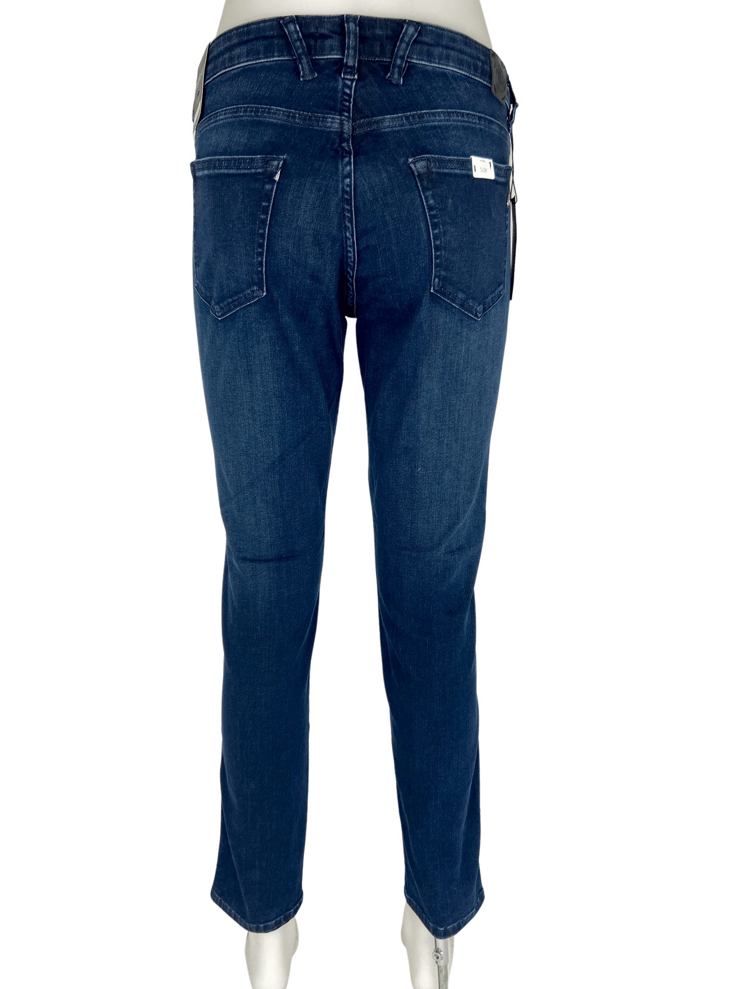 Replay Slim-fit-Jeans Replay Damen KATEWIN Slim Jeans, Blau (Dark Blue  Denim 7)
