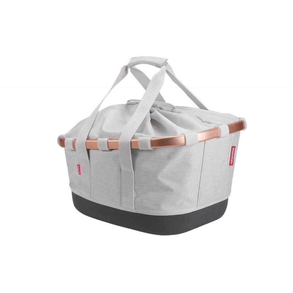 REISENTHEL® Fahrradkorb Bikebasket GT Uniklip Korb schwarz, margarite, twist sky rose