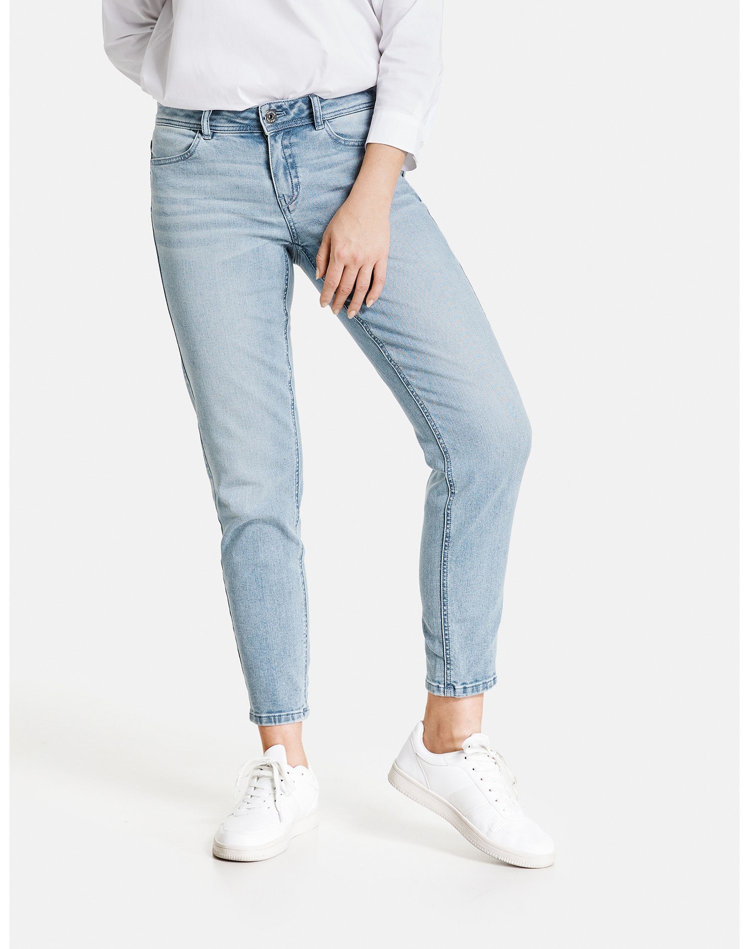 Taifun Stretch-Jeans »Figurbetonte 7/8 Jeans Skinny TS« (1-tlg) 5-Pocket  online kaufen | OTTO