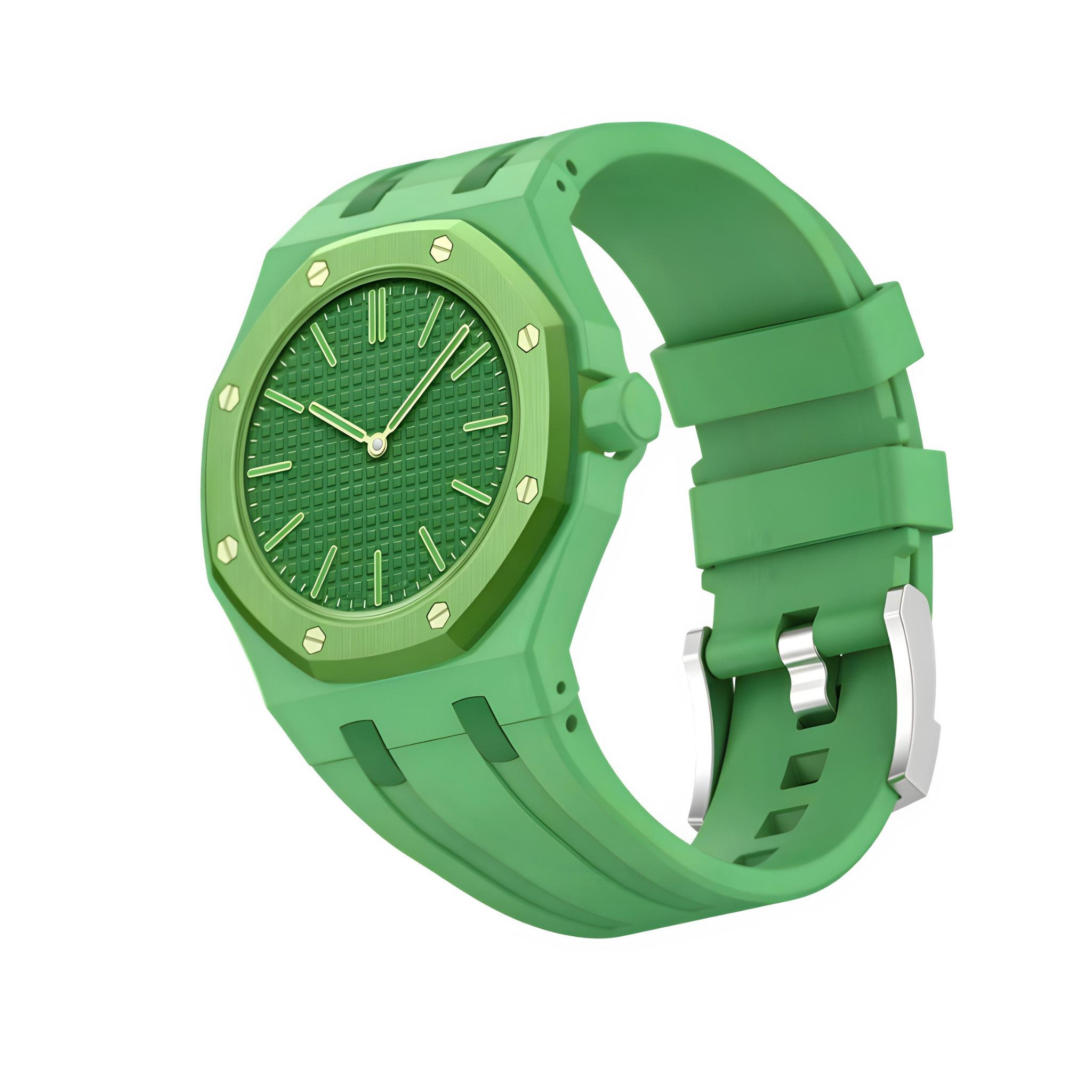 HS.SUPPLY Uhrenarmband Armband passend für Royal Pop Audemars Piguet x Swatch, 20 mm Silikonband, Gehäuse, Dornschließe, mehrere Farben