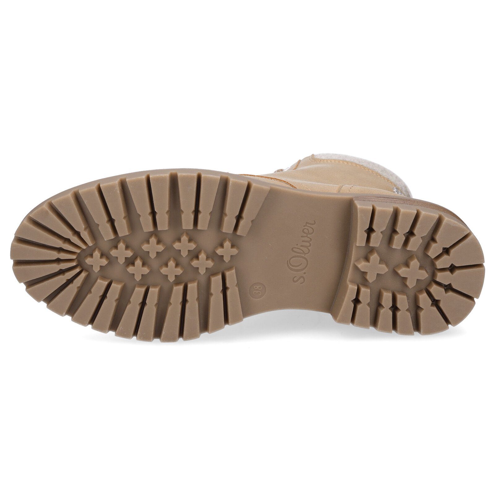 s.Oliver s.Oliver Damen Schnürboot beige Schnürboots