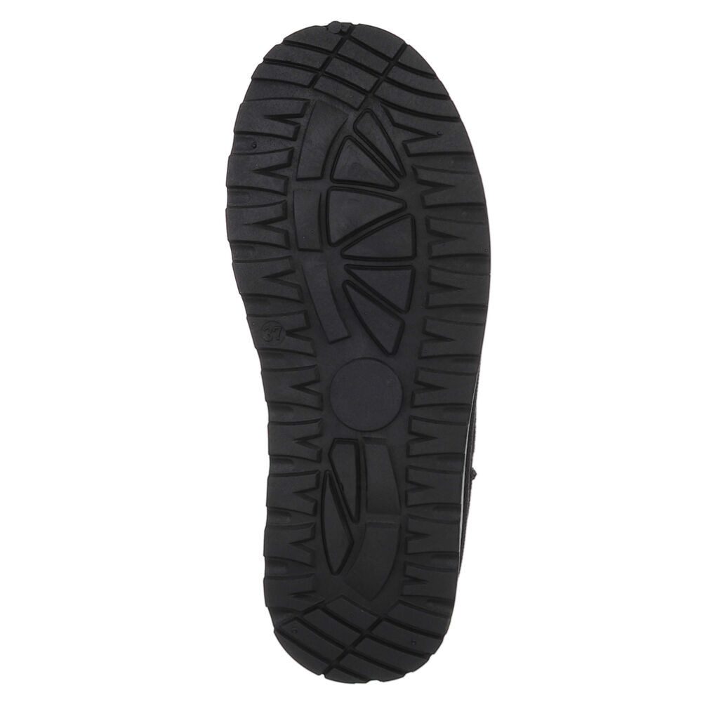 Ital-Design Stilvolle Stiefeletten mit Verzierung für Damen Snowboots (90927550) Flach Stiefeletten in Schwarz