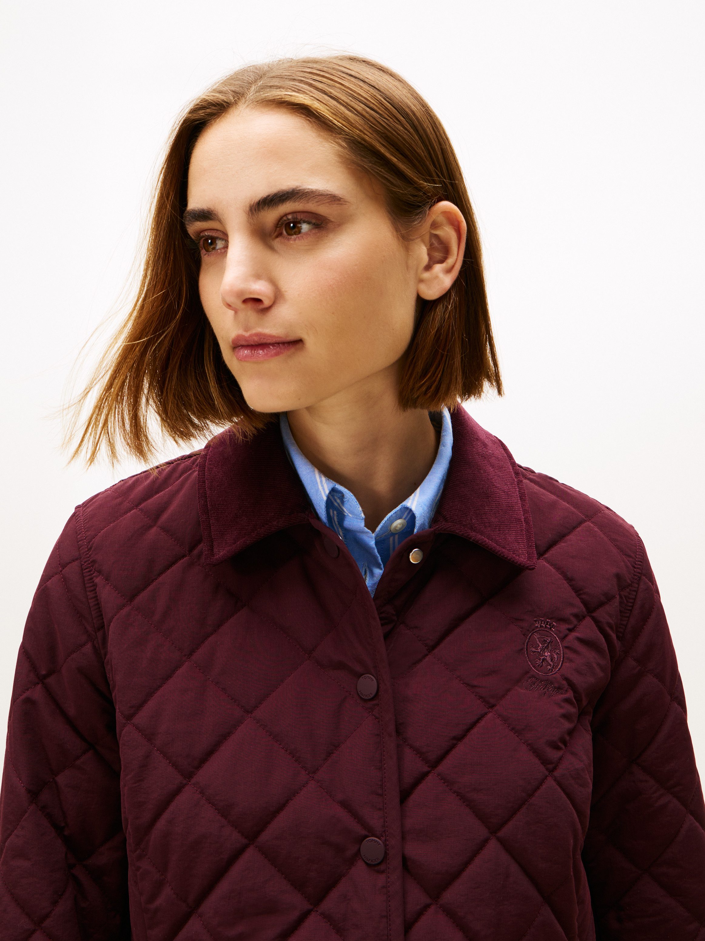 Tommy Hilfiger Steppjacke PADDED QUILTED SLIM JACKET günstig online kaufen