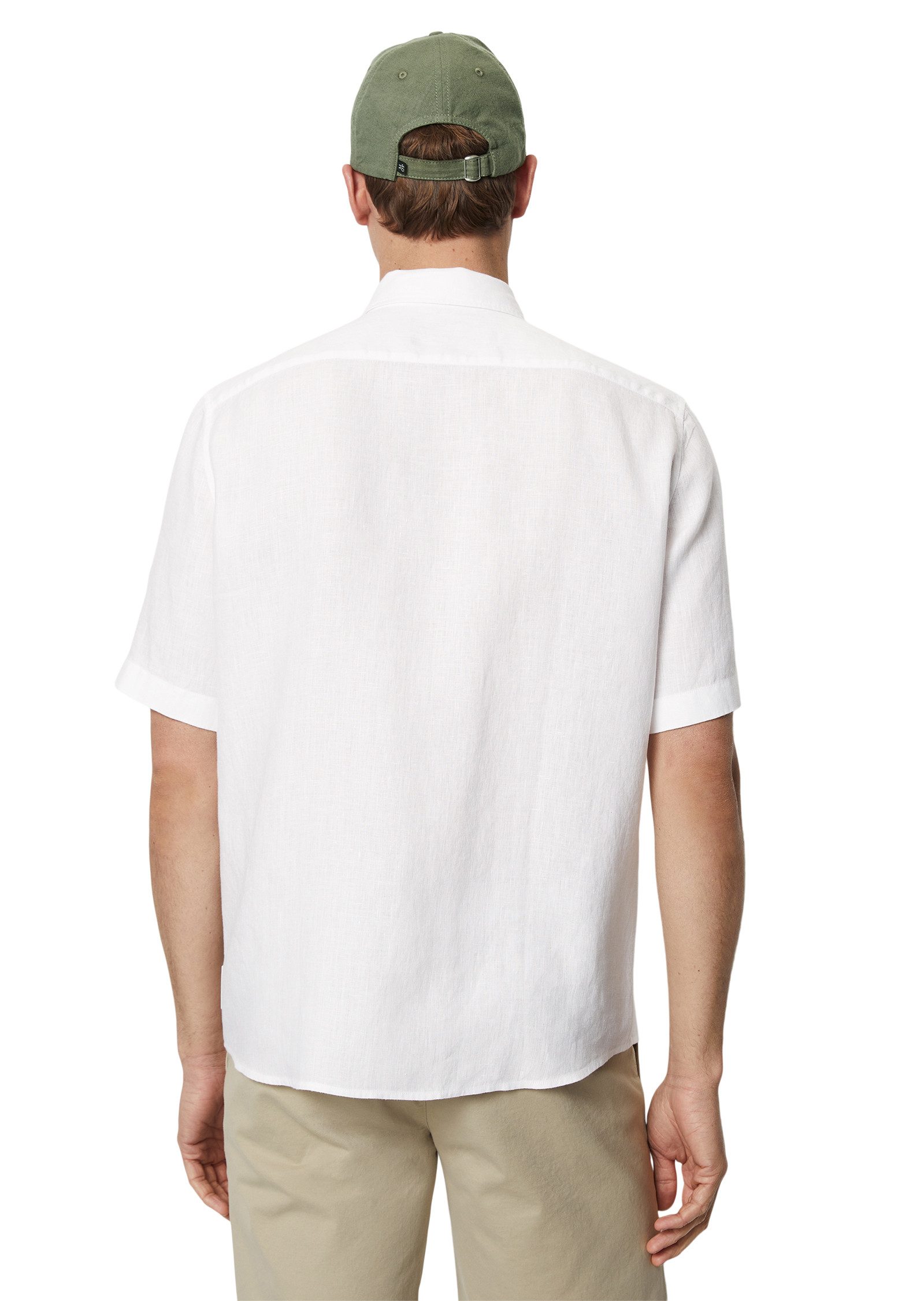 Marc O'Polo Leinenhemd mit aufgesetzter Brusttasche