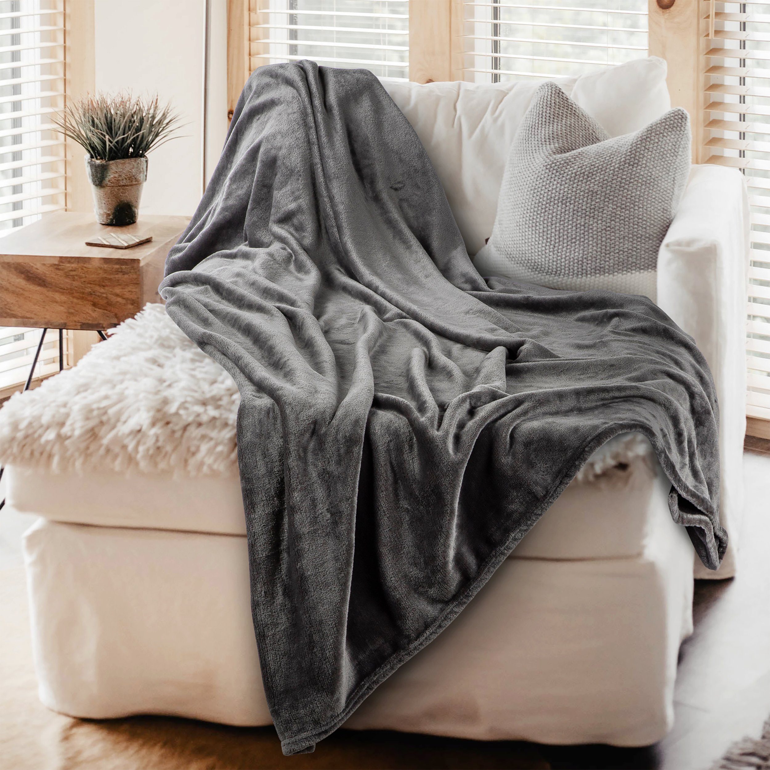 Wohndecke Winter Cashmere Touch, One Home, günstig online kaufen