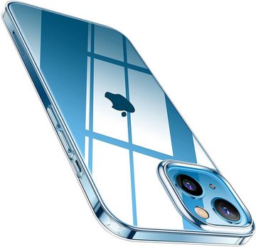 MSM Handyhülle Hülle für Apple iPhone 13 / Pro / Max / Mini Silikon Schutz Handyhülle Case Tasche Klar Slim