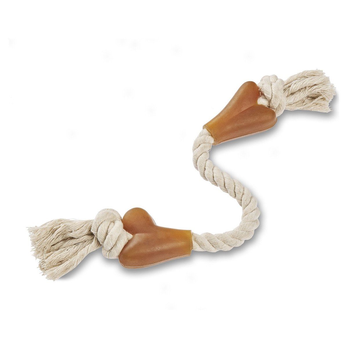 Wolters Tiertau Hundespielzeug Pure Nature Tau-Spielzeug Knochen