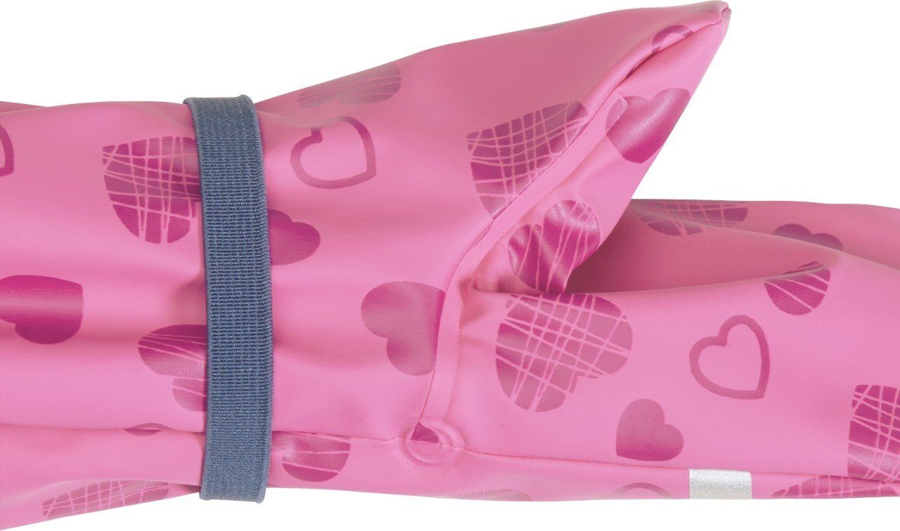 Playshoes Fleecehandschuhe Matschhandschuh mit Fleece-Futter Herzchen
