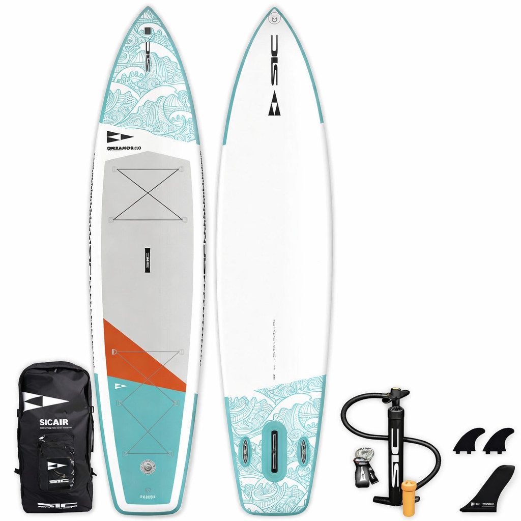 SUP-Board SIC Okeanos Air 11'0 Touring Inflatable SUP mit Fusion Skin