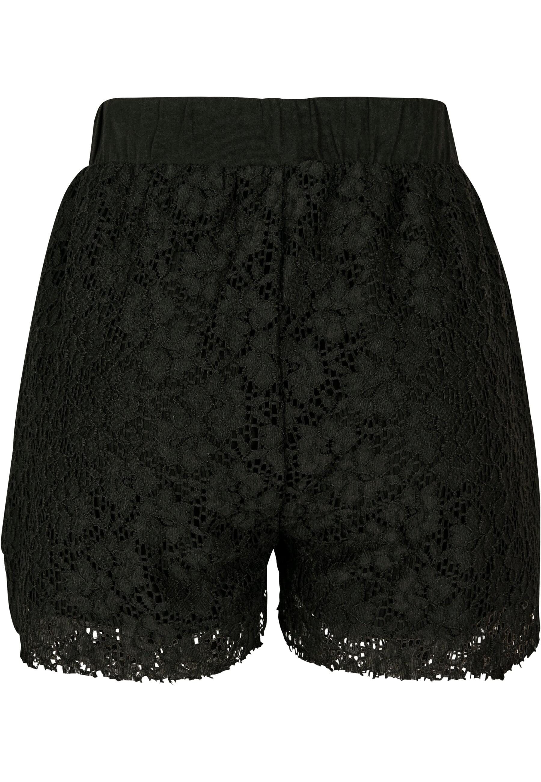 URBAN CLASSICS Stoffhose Urban Classics Damen Ladies Laces Shorts (1-tlg) günstig online kaufen