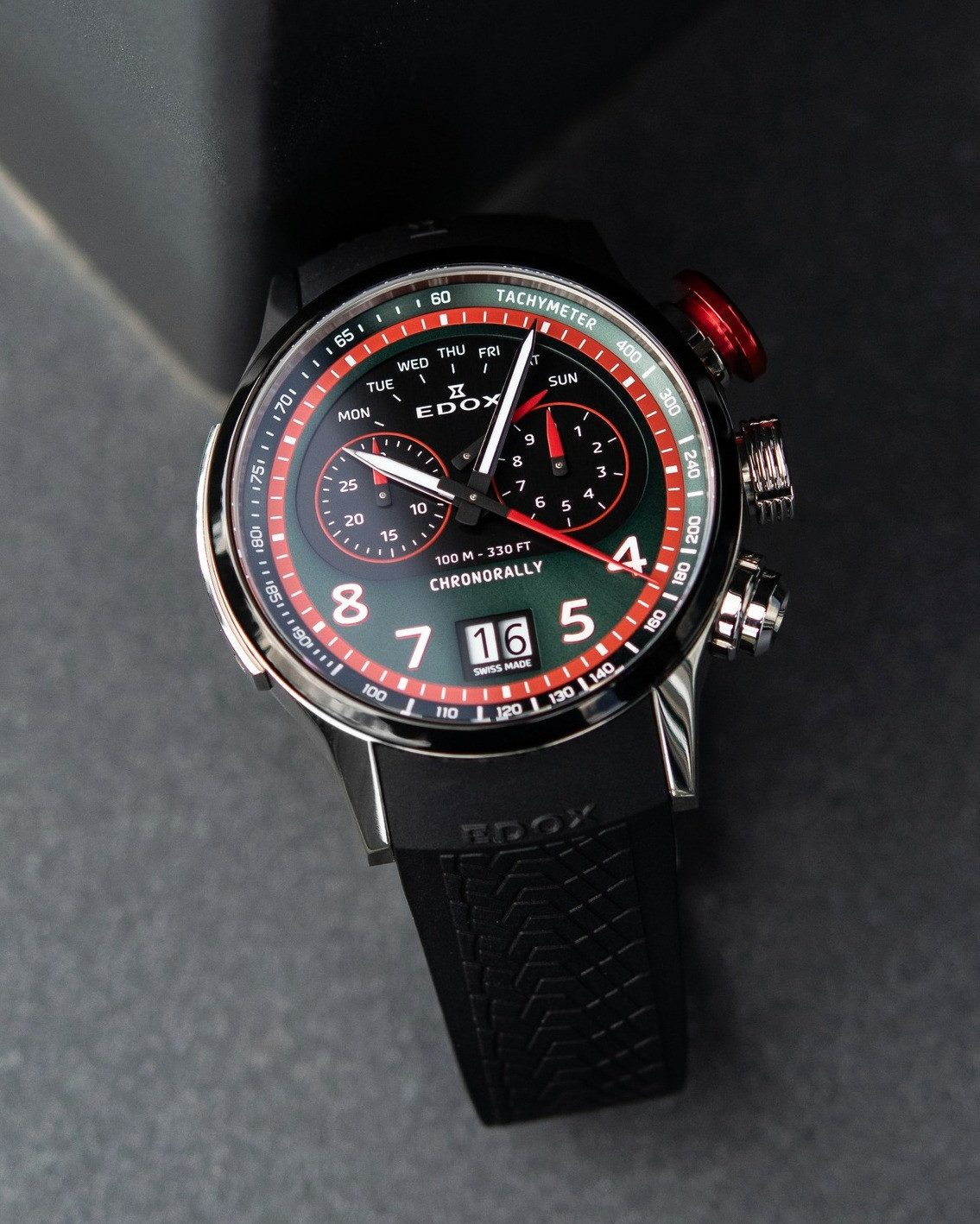 Edox Chronograph Chronorally 48mm - 38001 TINNR VR