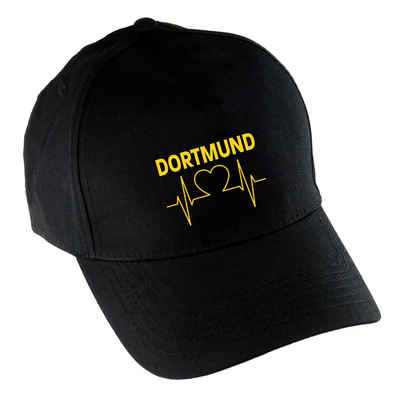 multifanshop Baseball Cap Dortmund - Herzschlag - Mütze