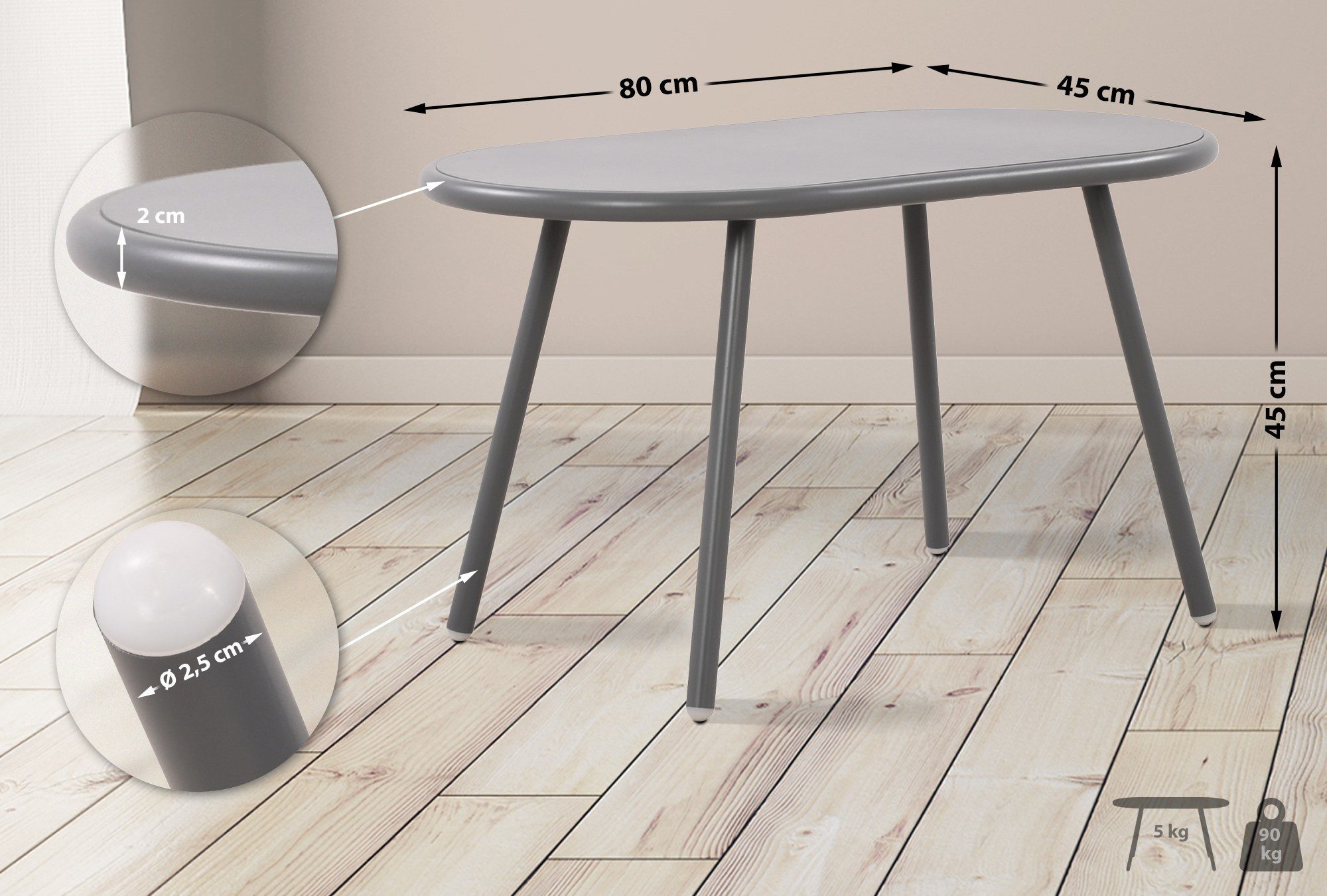 CLP Couchtisch Velva, Loungetisch wetterbeständig und günstig online kaufen