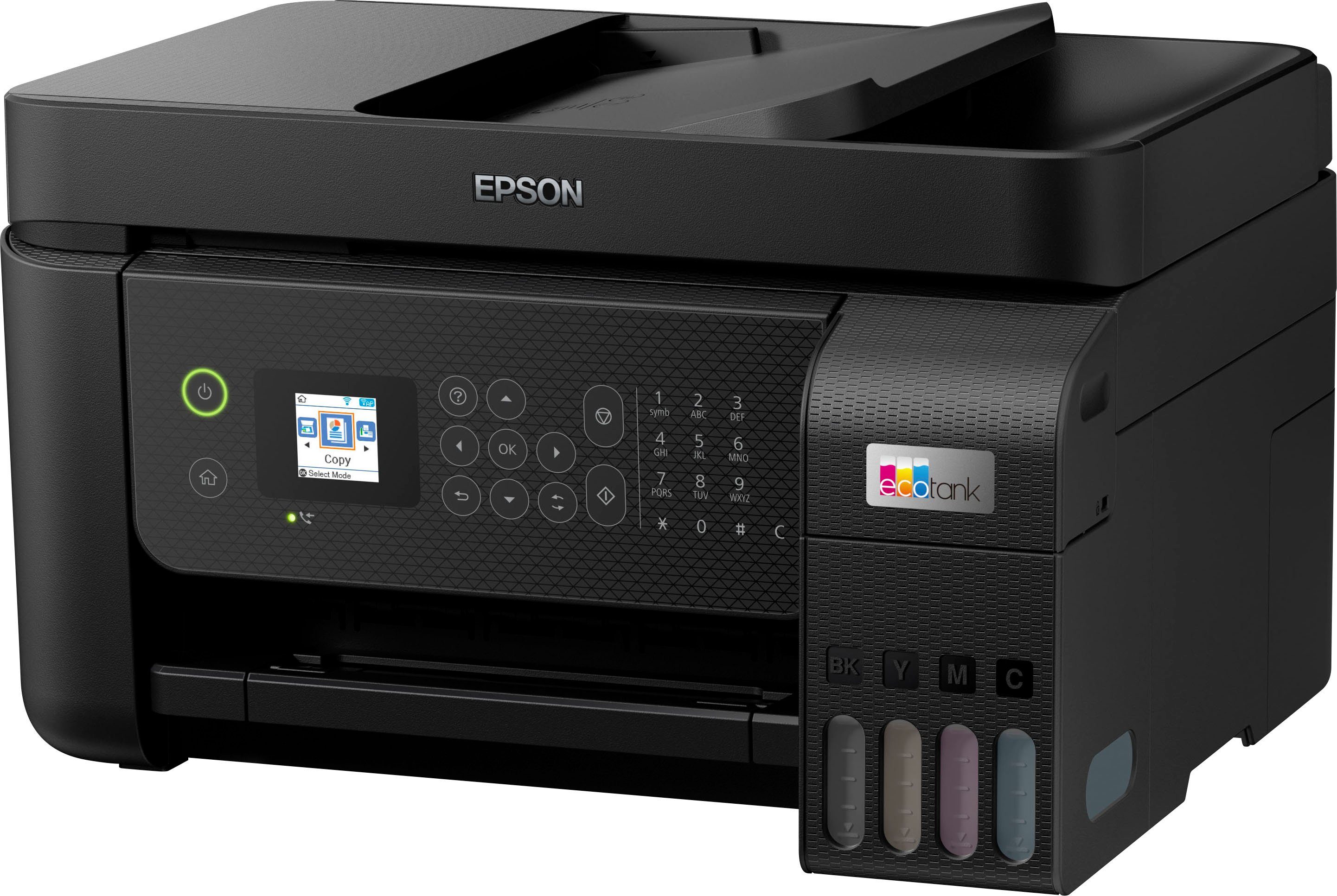 Epson EcoTank (LAN Multifunktionsdrucker, Wi-Fi Direct) WLAN (Ethernet), (Wi-Fi), ET-4800