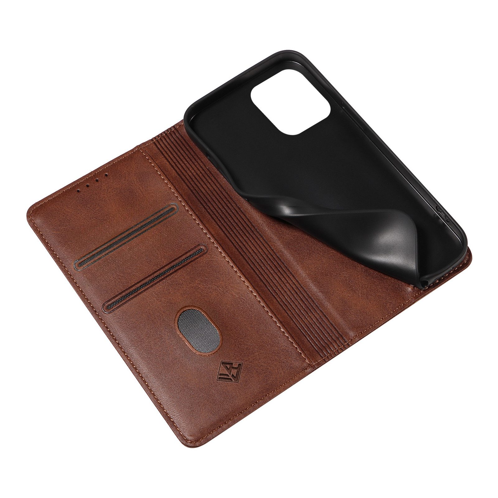 Tec-Expert Handyhülle Tasche Hülle für Apple iPhone 11 6.1 Zoll, 6.1", Cover Klapphülle Case mit Kartenfach Fliphülle aufstellbar