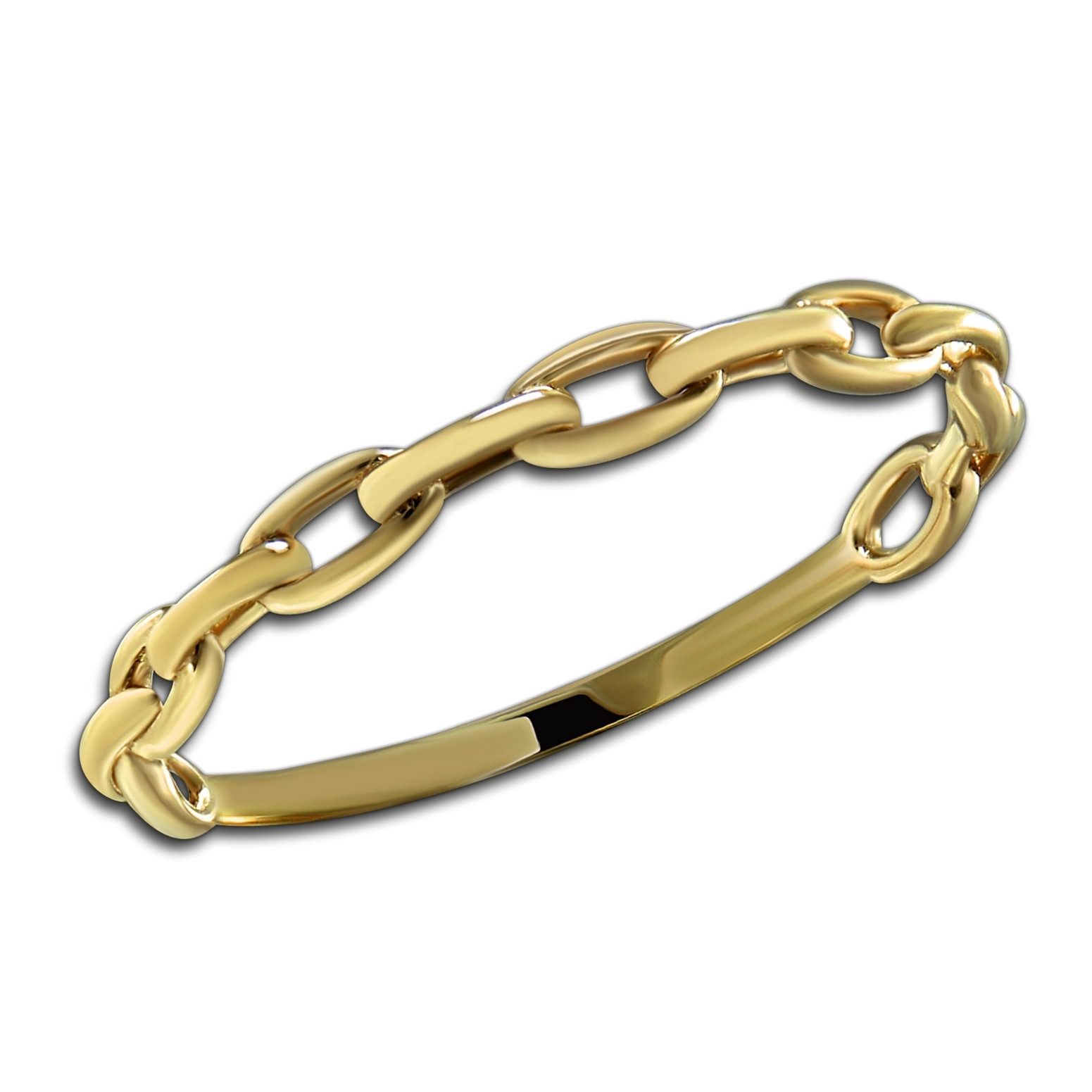 GoldDream Goldring GoldDream zarter Gold Ring Chain Gr.54 (Fingerring), Dam günstig online kaufen