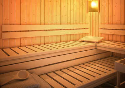 Karibu Sauna-Rückenlehne »Premium Set 1« (2 St), inkl. Bankblende