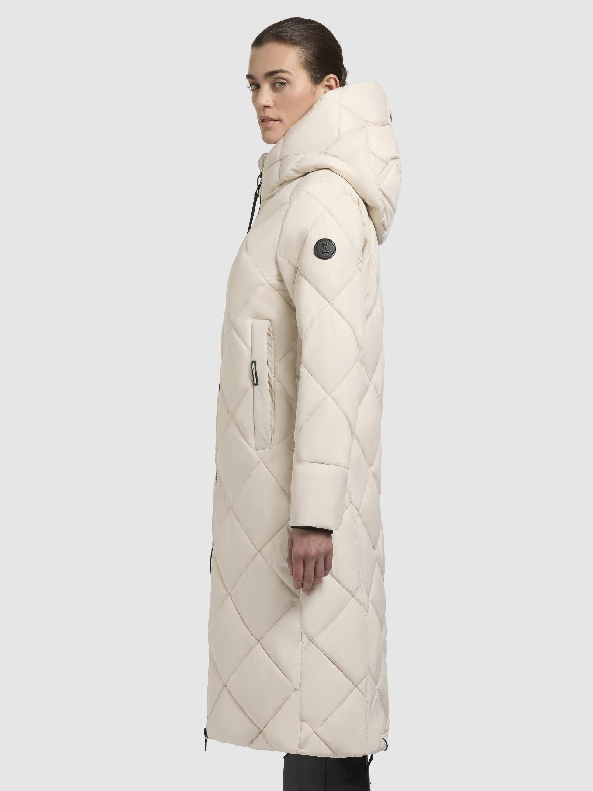 khujo Steppmantel "Elow-YM" Damen Wintermantel in Diamond-Steppung günstig online kaufen