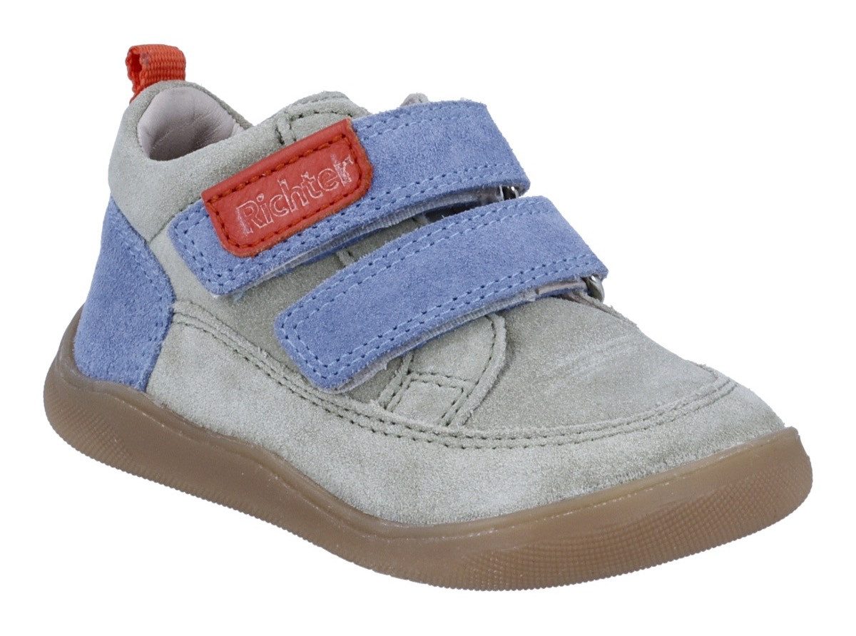 Richter Samy Barfußschuh Kinderschuh im Konstrastlook, Größenschablone zum Download