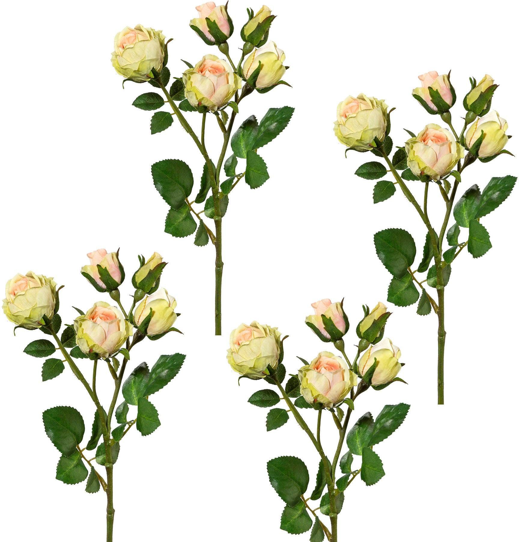Kunstblume, Creativ green, Höhe 39 cm, 4er Set