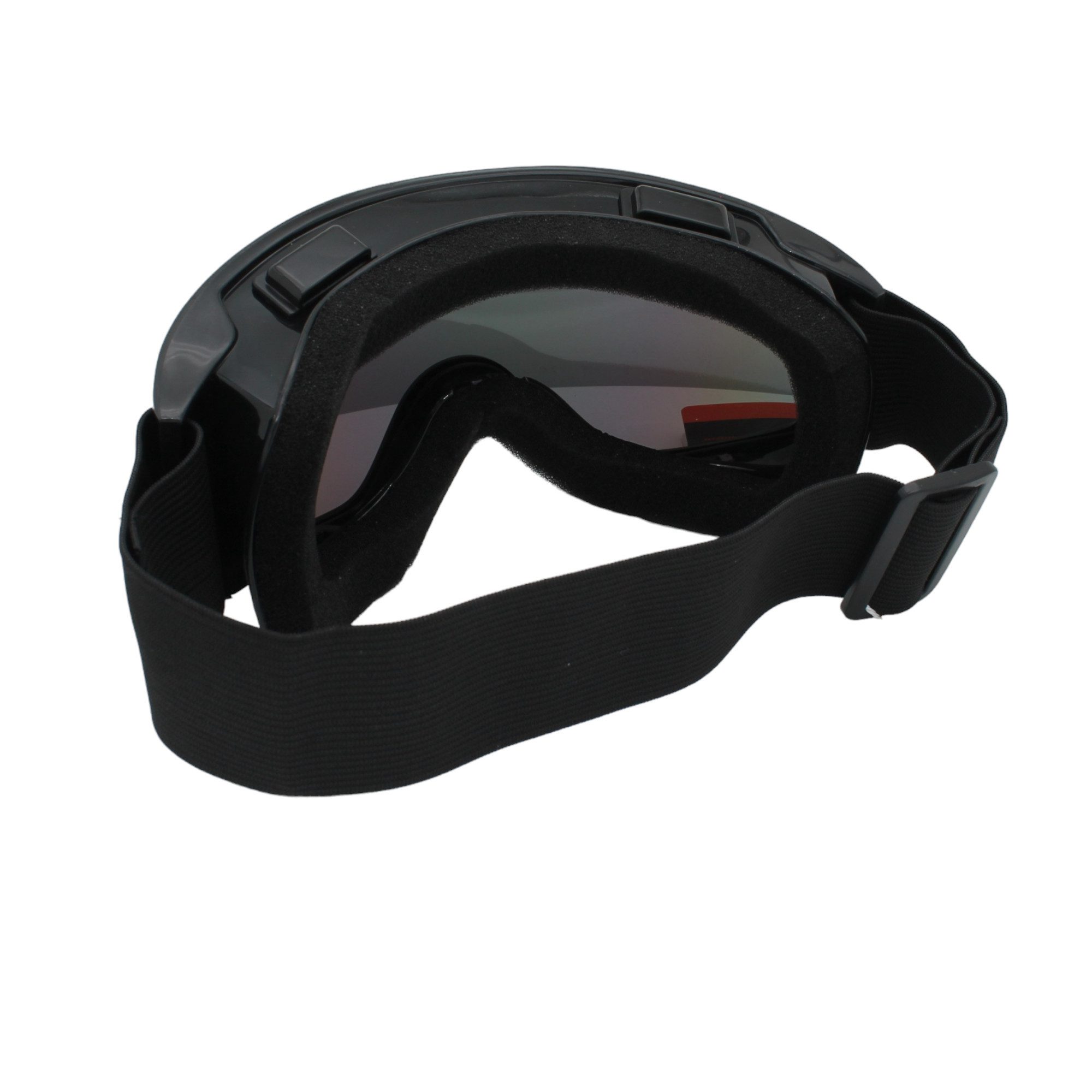 Rennec Skibrille, (Unisex Skibrille inklusive Brillenbeutel), Brillenträger geeignet Linsen Verspiegelt oder Getönt S1 S3