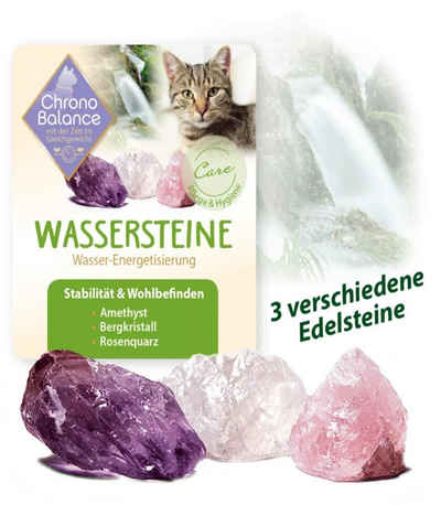ChronoBalance Mineralstein Wassersteine für Hunde und Katzen