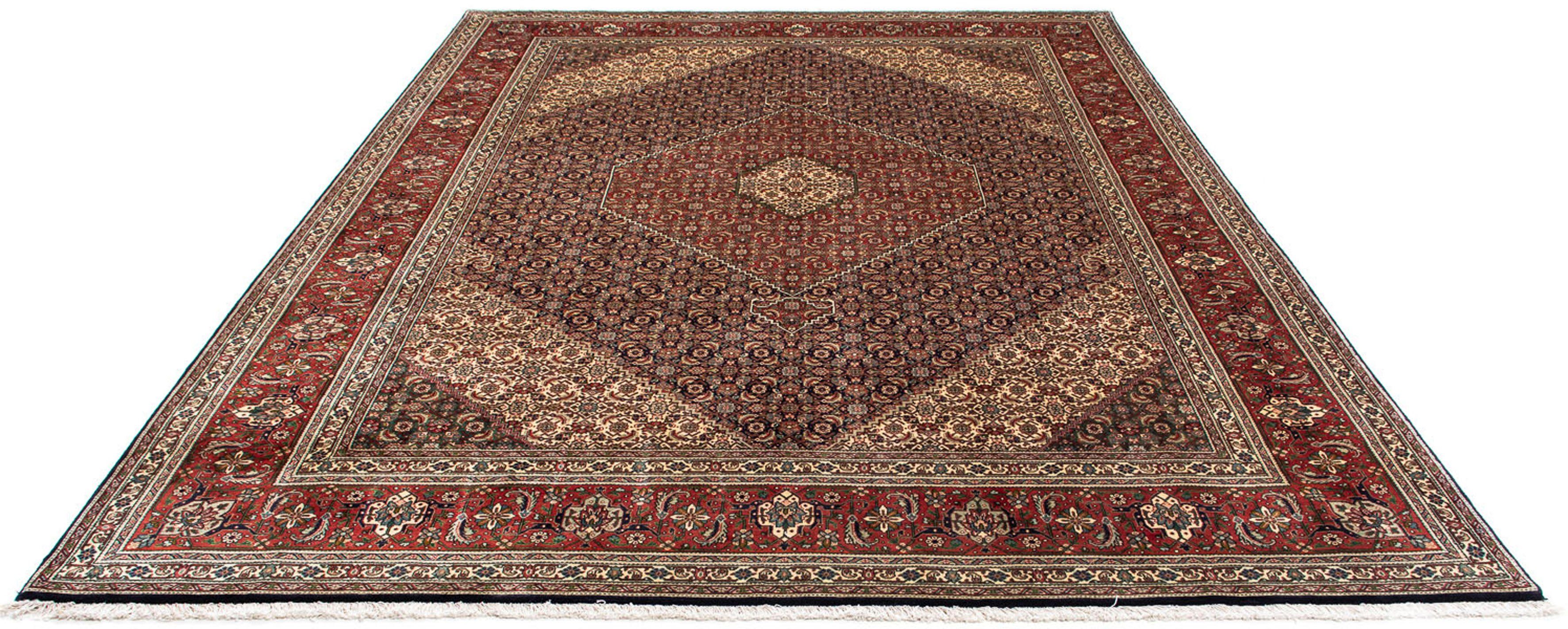 Orientteppich Perser - Täbriz - 343 x 247 cm - mehrfarbig, morgenland, rechteckig, Höhe: 10 mm, Wohnzimmer, Handgeknüpft, Einzelstück mit Zertifikat