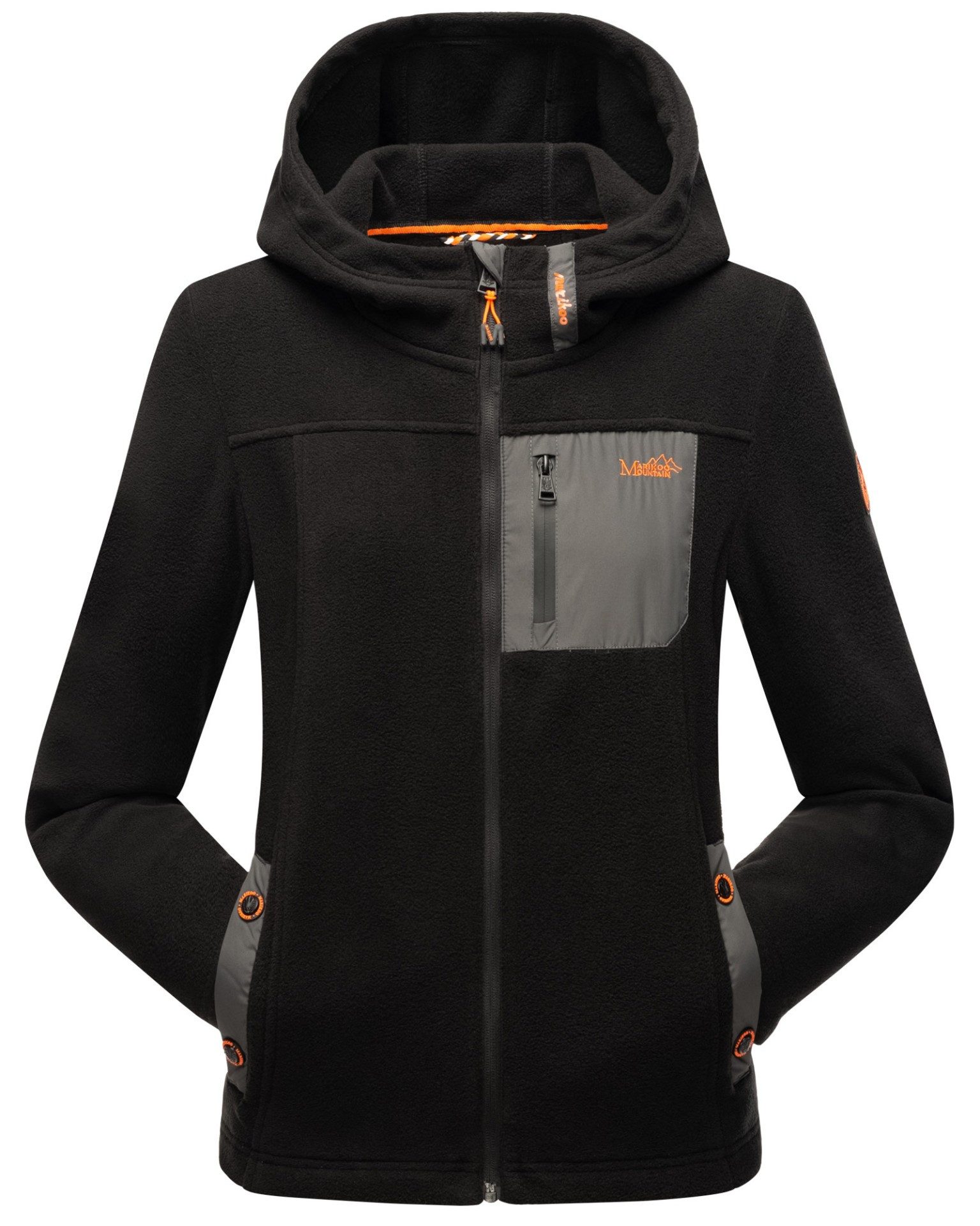 Marikoo Outdoorjacke mit wasserabweisendem Reißverschluss