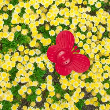 relaxdays Sprühregner Sprinkler Blume 6er Set