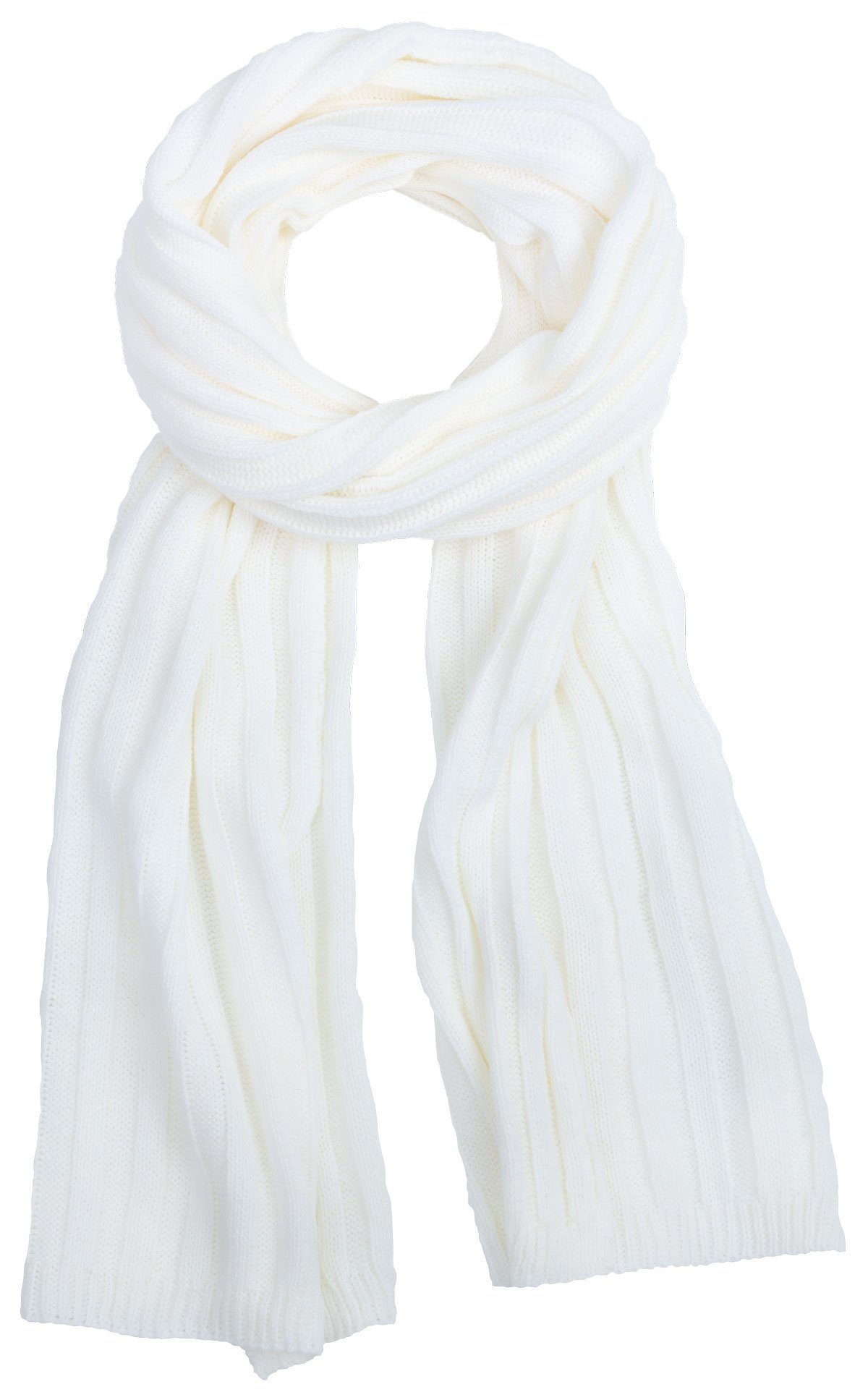 Faera Strickschal, (1-St), Winterschal Strickschal für Damen und Herren Schal Strick Winter