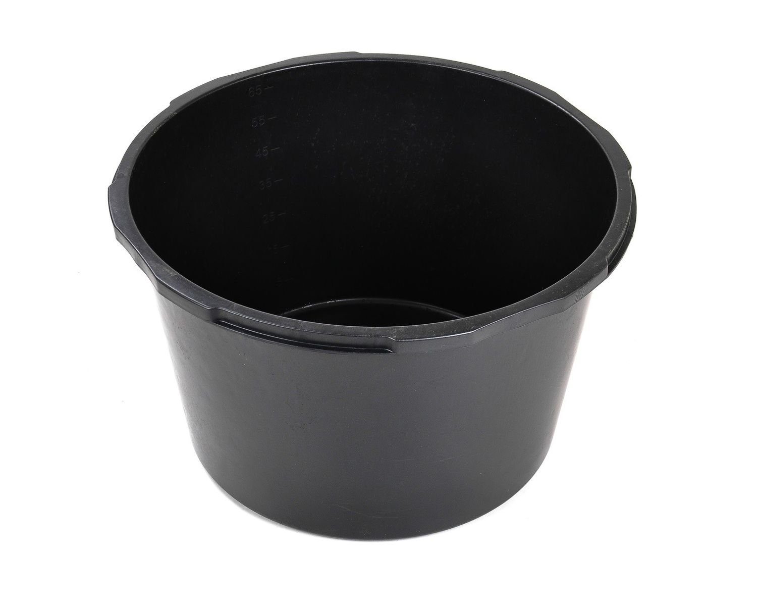 Grüner Jan Mörtelkübel Mörtelkübel 65 L rund Baukübel Zementkübel Mörtelwanne Mörtelkasten Ba