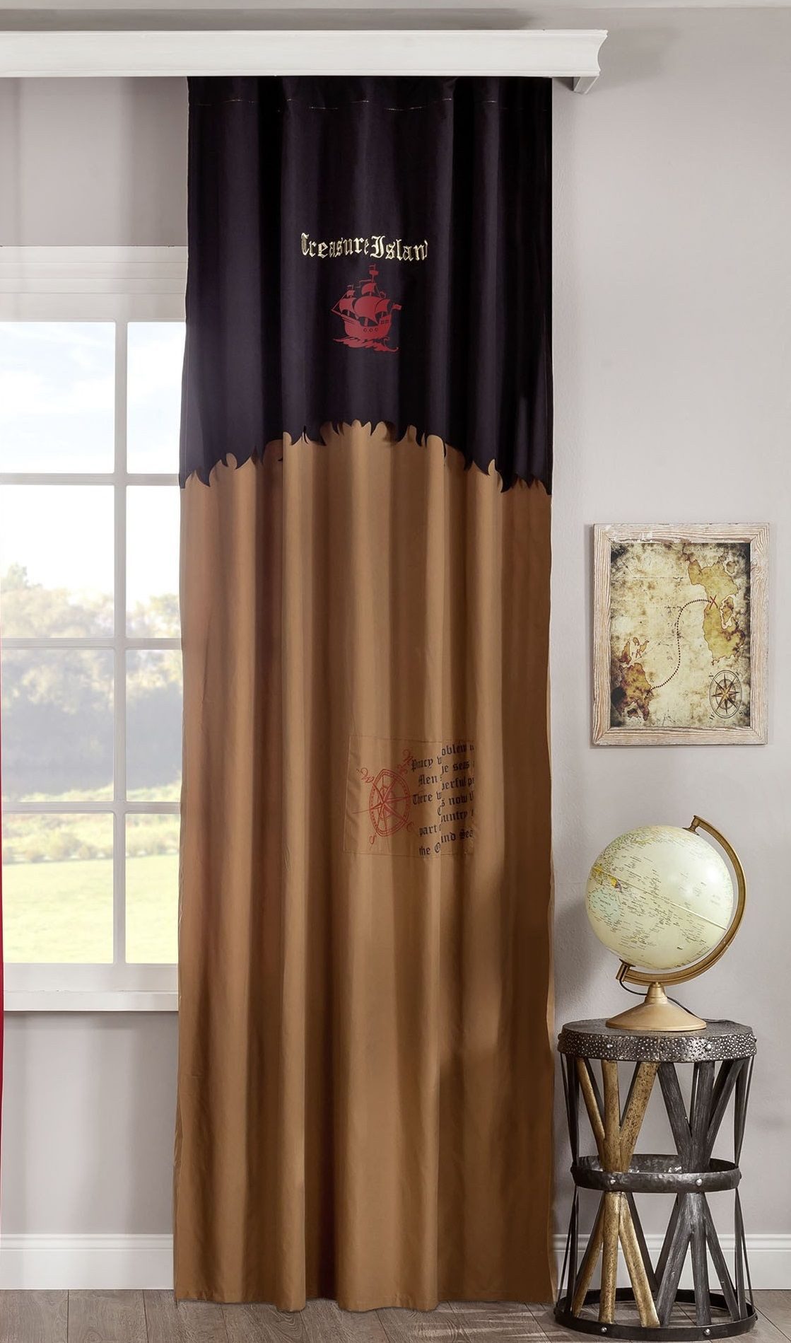 Möbel-Zeit Gardine PIRATE, 140x260 cm günstig online kaufen