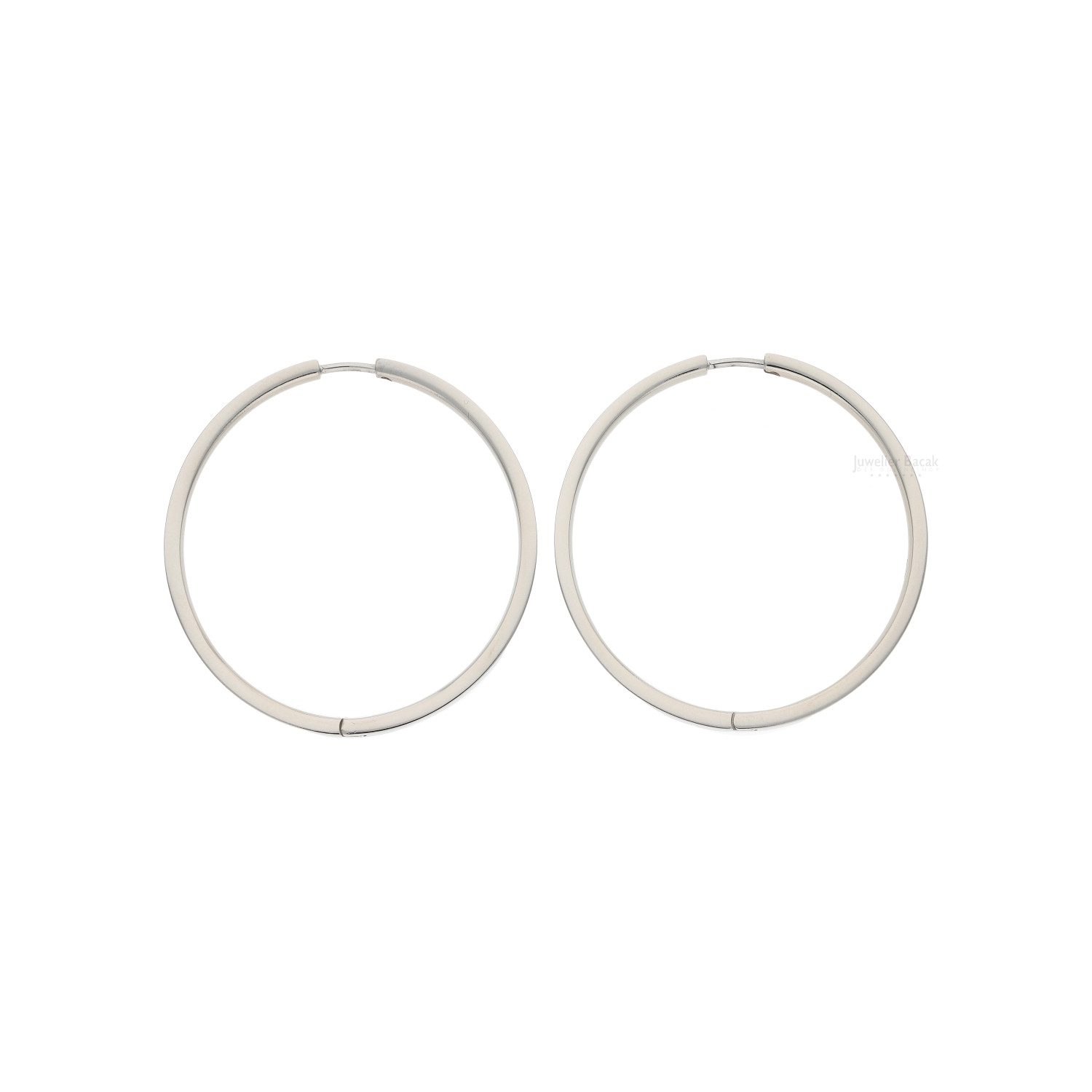 Boccia Paar Creolen Boccia Creolen 0508-03 Titan (kein Set, 2-tlg., inkl. edelm Schmucketui)