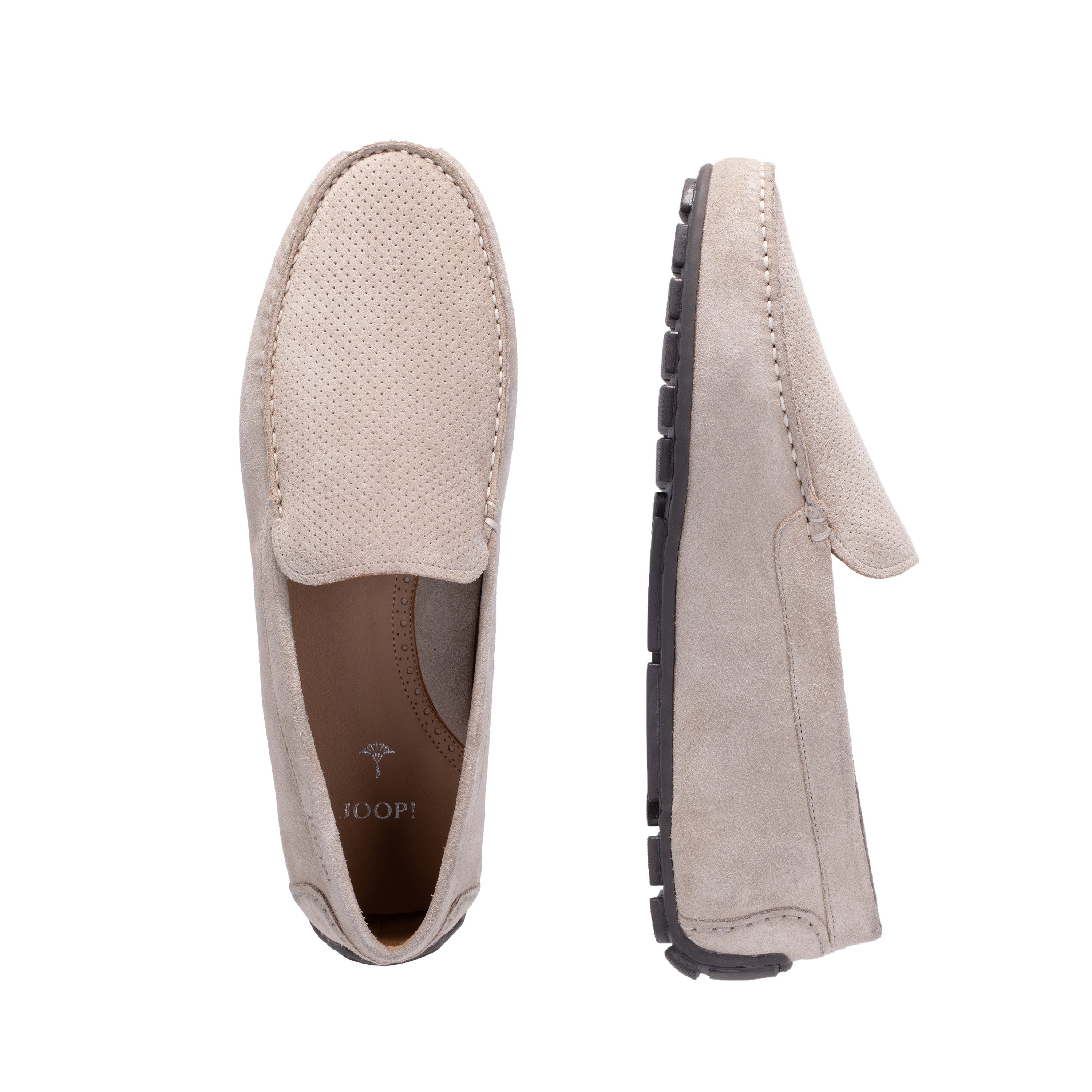 JOOP! Joop - Herren Slip On Velo Stampa Terras Slipper – Bild 3 von 5