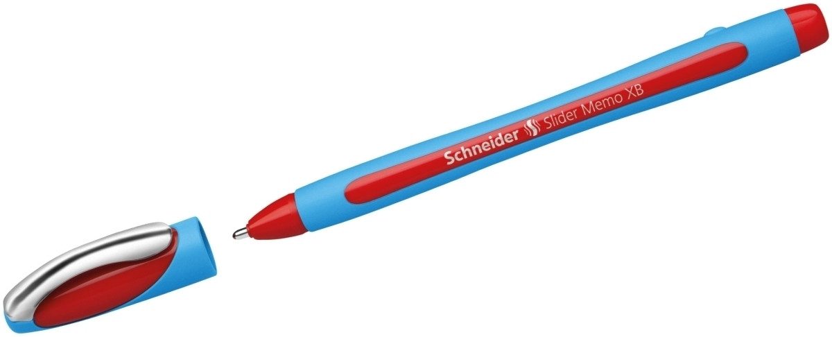 SCHNEIDER Kugelschreiber Kugelschreiber Slider Memo XB rot Packung mit 10 Stück