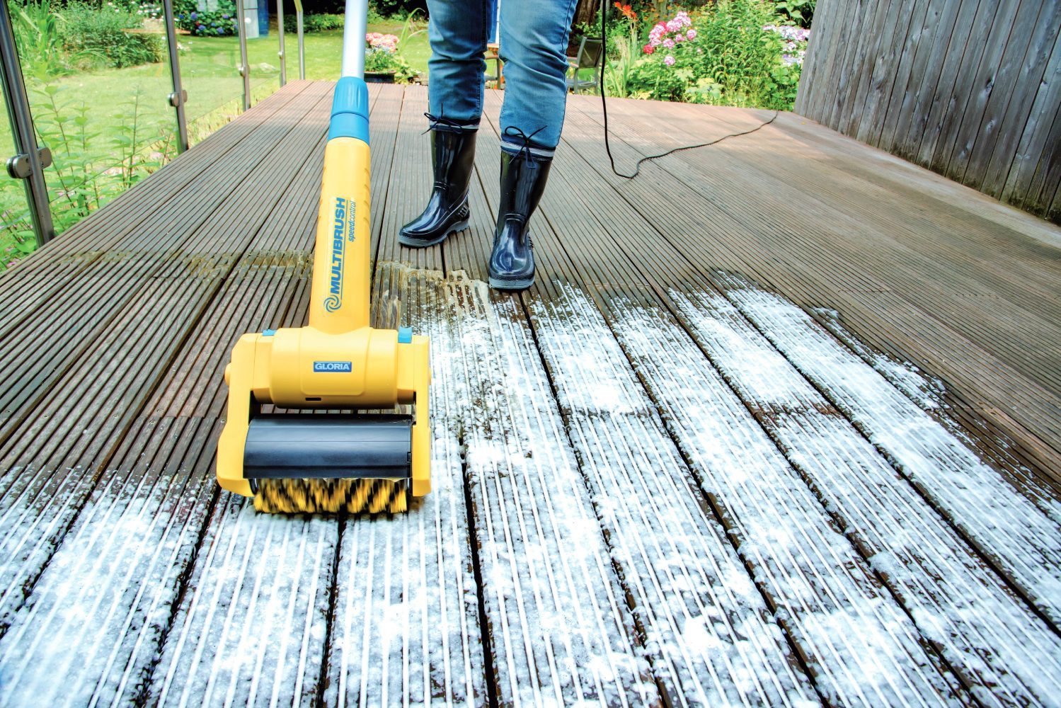 Gloria Elektro-Fugenbürste Holzbürste UNIVERSAL - Zubehör für MultiBrush