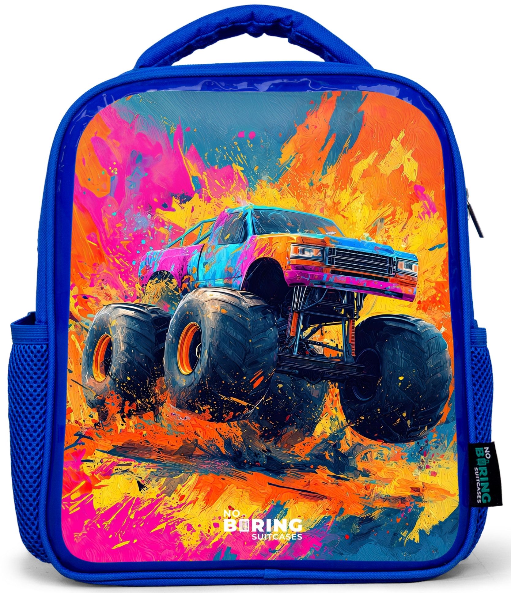 Monstertruck – Farbspritzer – Bunt – Explosion